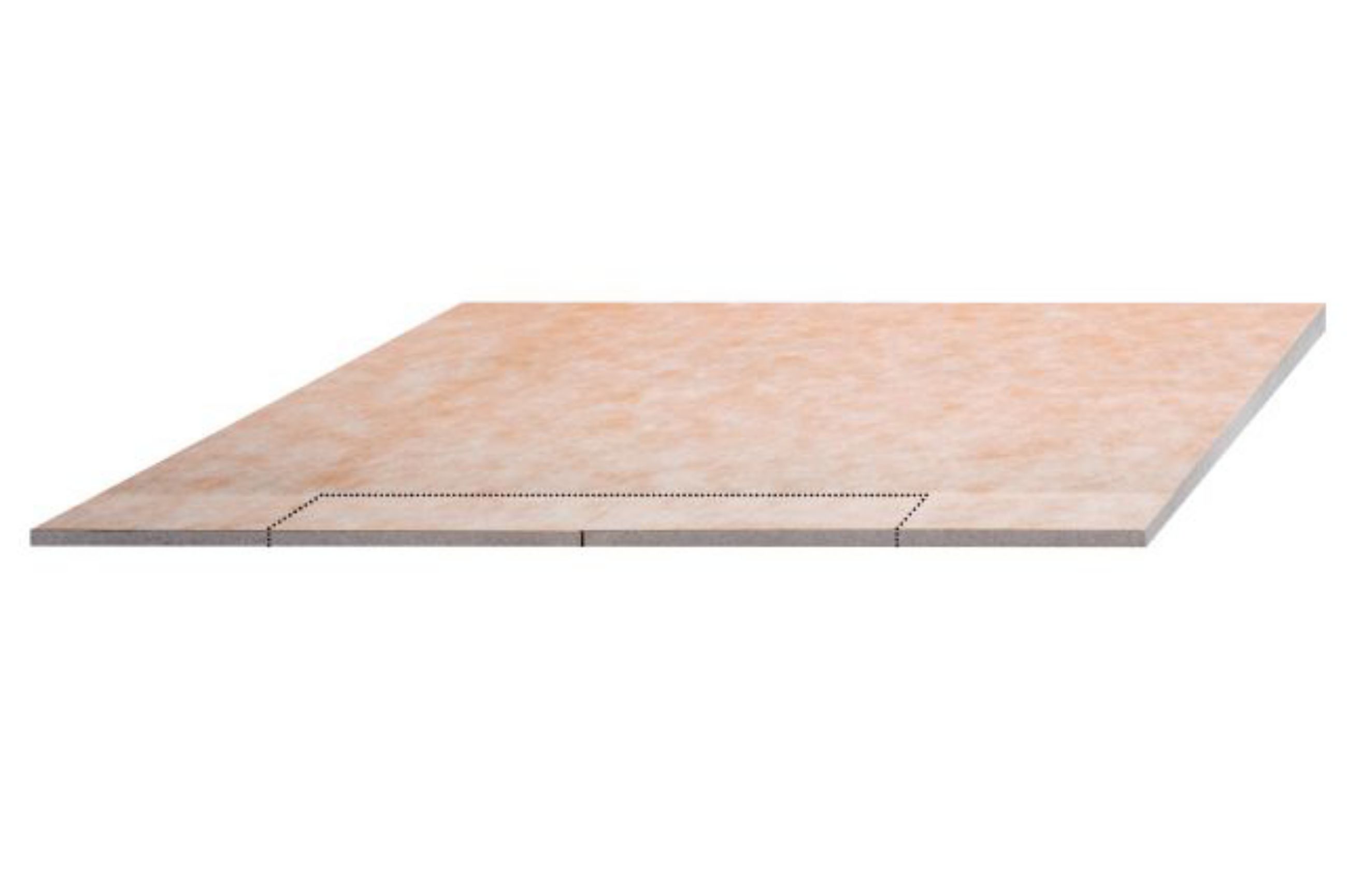 Schluter Kerdi-Shower-LS Shower Tray w/ wall drain KSL1000S 39"x39" TRAY
