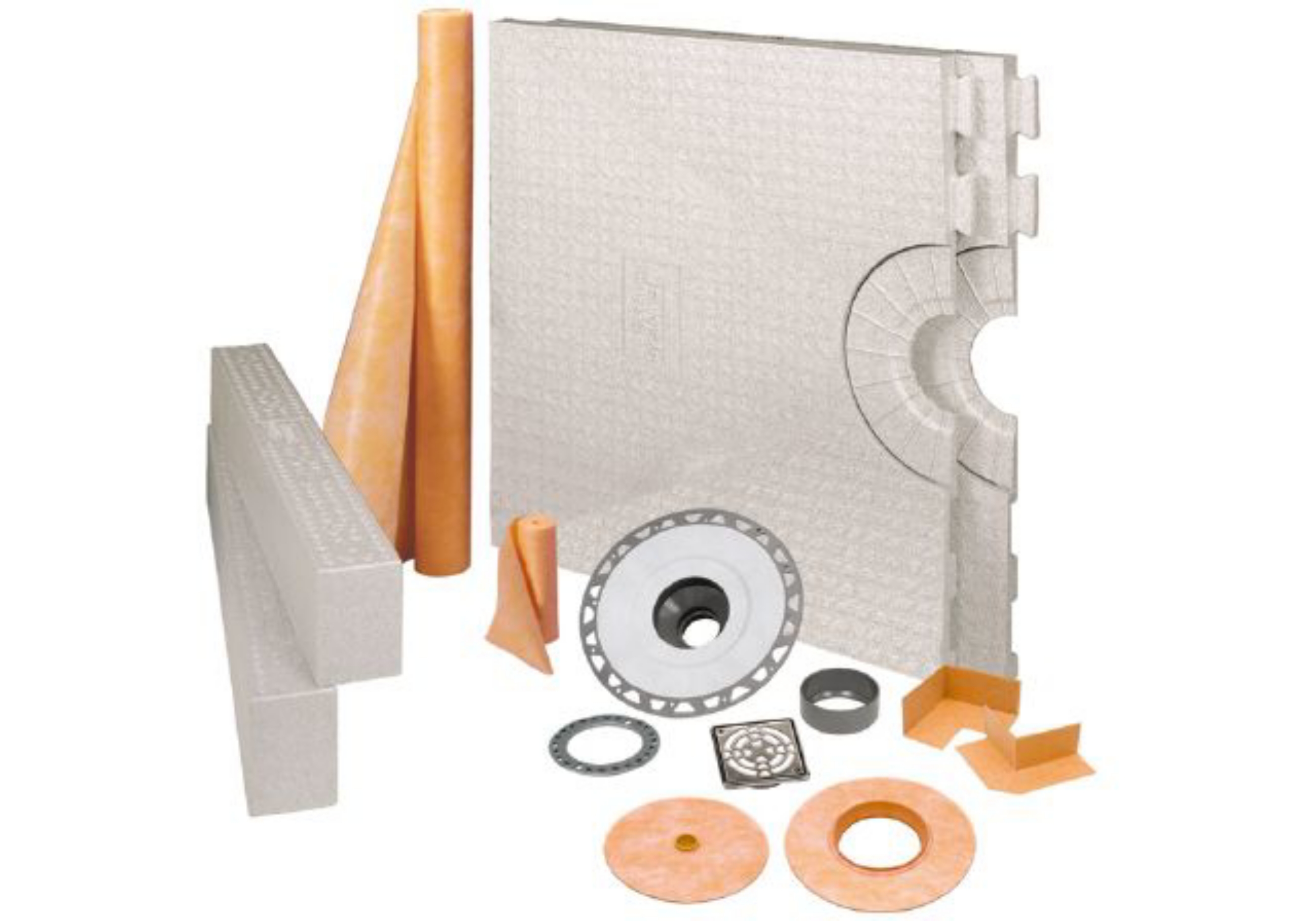 Schluter Kerdi-Shower-Kit 32"x60" KK81152PVCE STAINLESS STEEL