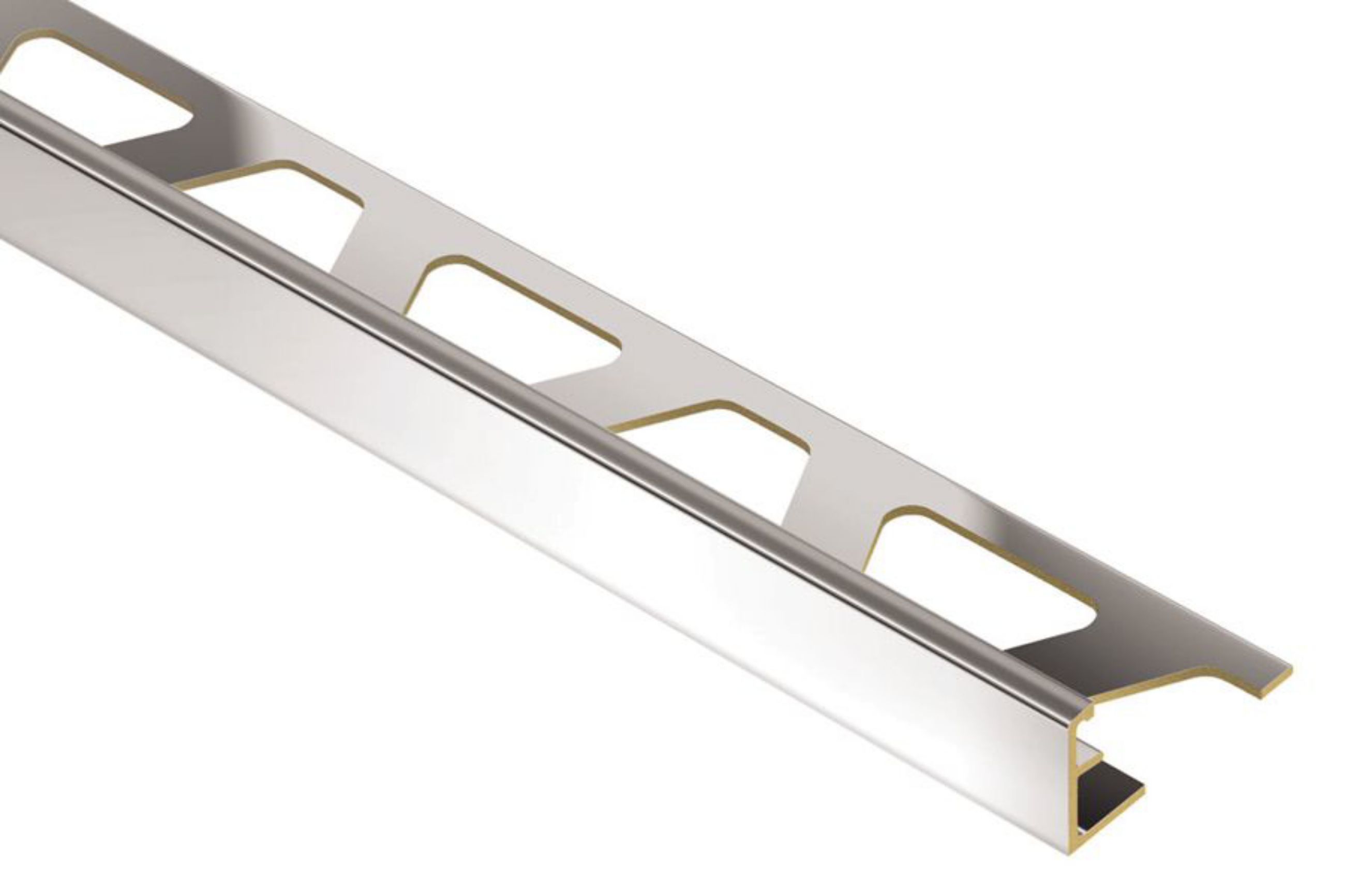 Schluter Schiene Profilé 1/2" Laiton Chromé MC125