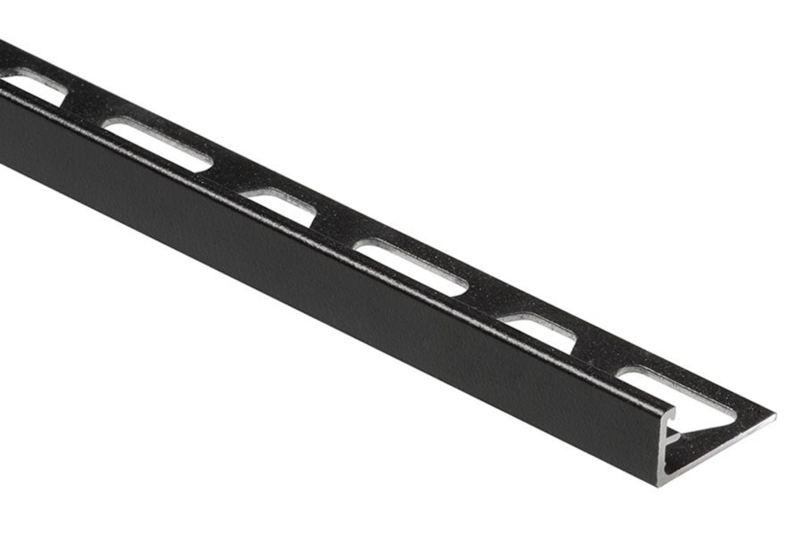 Schluter Schiene Profilé 3/8" Alum Noir Mat A100MGS