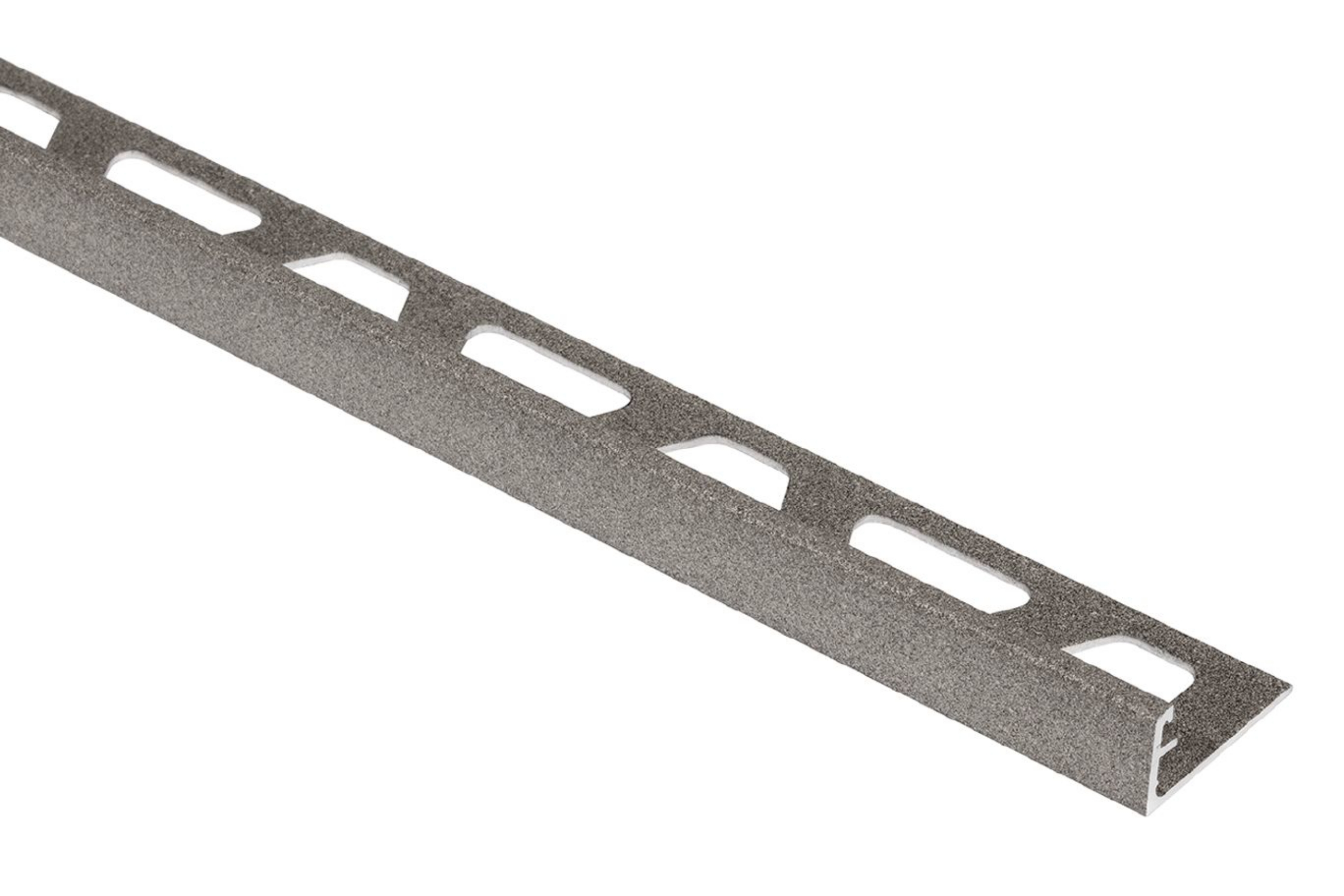 Schluter Schiene Profilé 1/4" Alum Gris Pierre A60TSSG