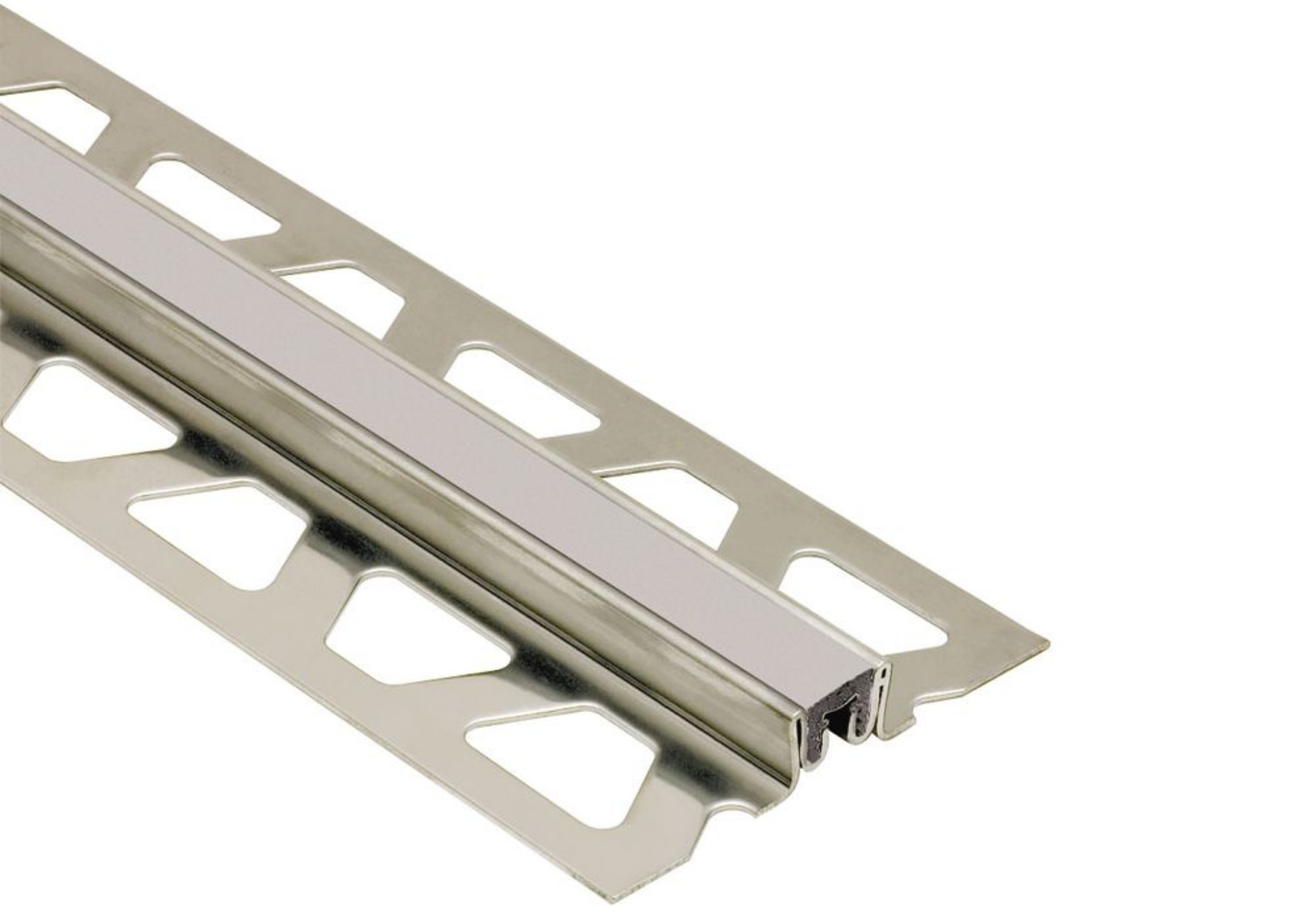 Schluter Dilex-Ksn 13/16" Inox / Joint 7/16" Gris Clas EKSN210PG