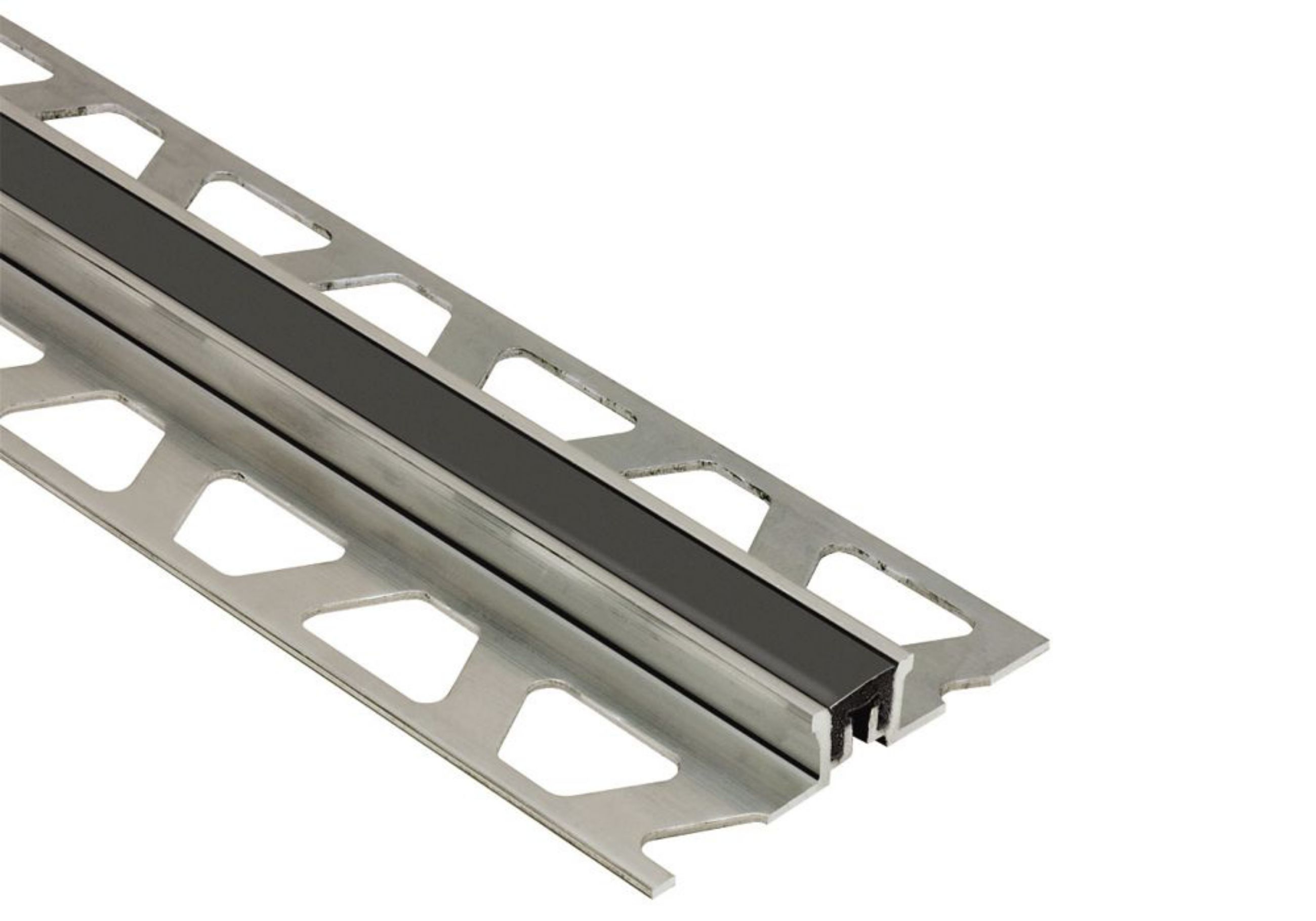 Schluter Dilex-Ksn 3/8" Alum / Joint 7/16" Noir AKSN100GS