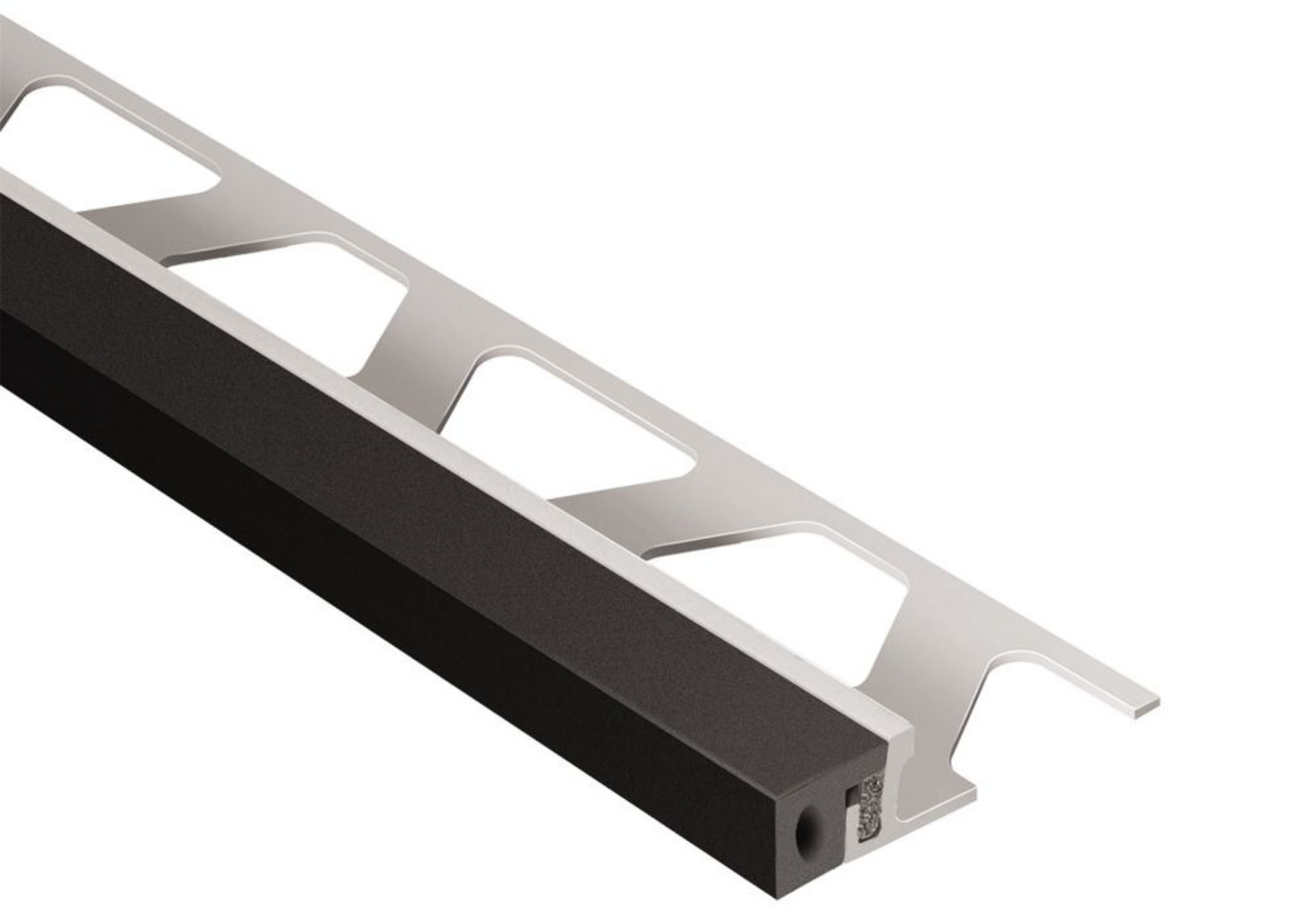 Schluter Dilex-Ksa 1/2" Alum / Joint 3/8" Noir AKSA125GS