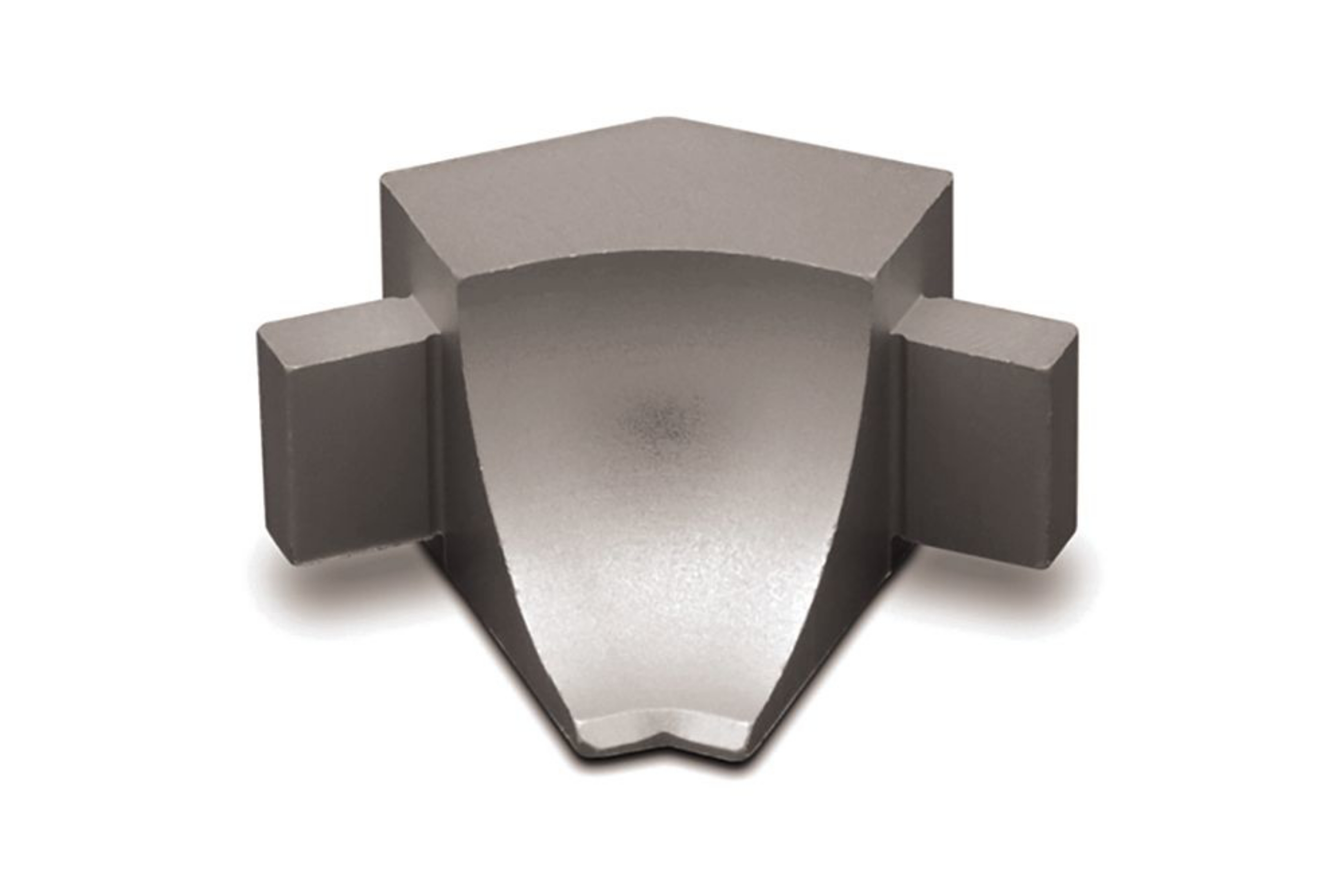 Schluter Dilex-Ahka Coin Int 135° Alum Nickel Mat I135/AHKA/AT