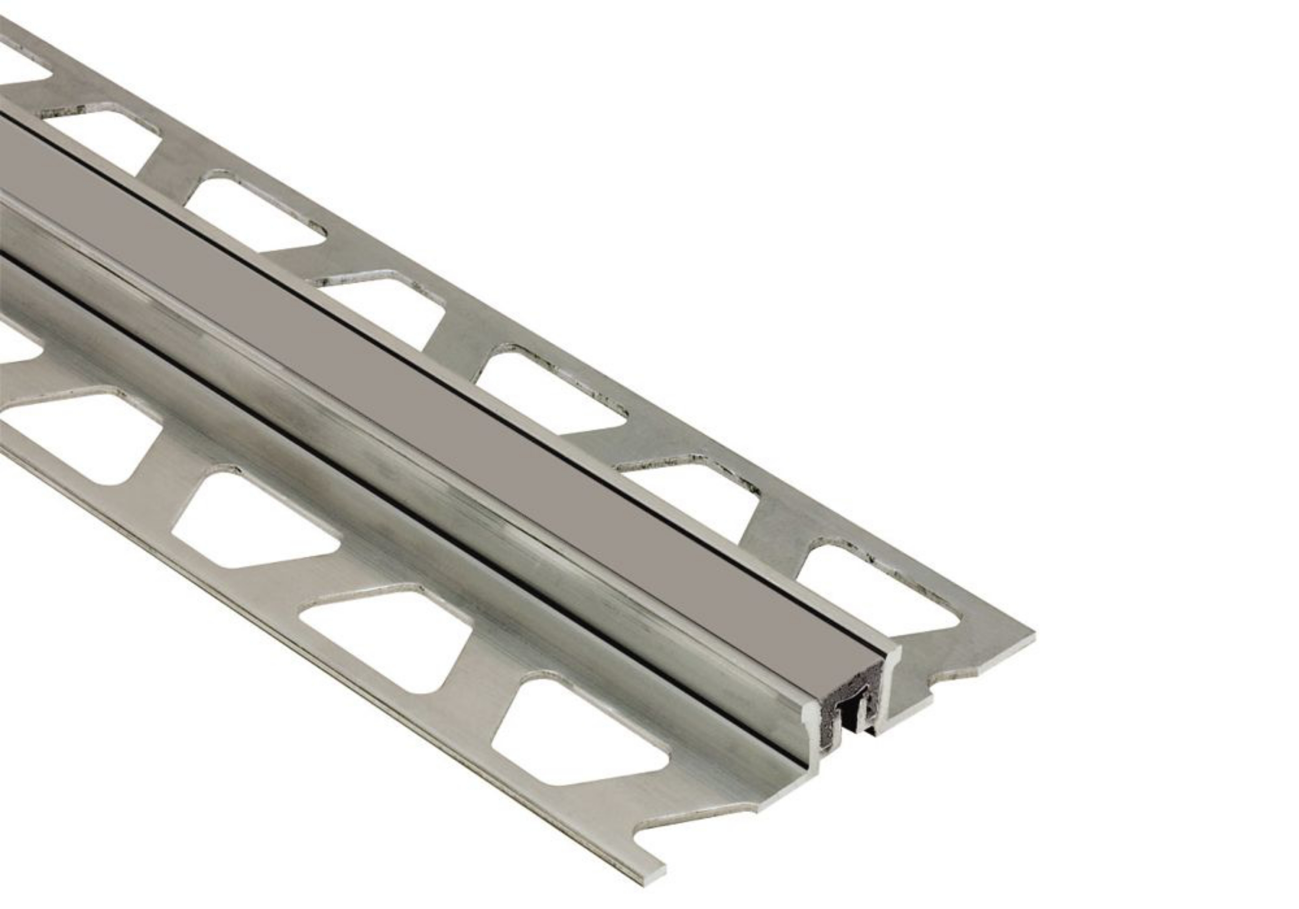 Schluter Dilex-Ksn 1/2" Alum / Joint 7/16" Gris Coulis AKSN125FG