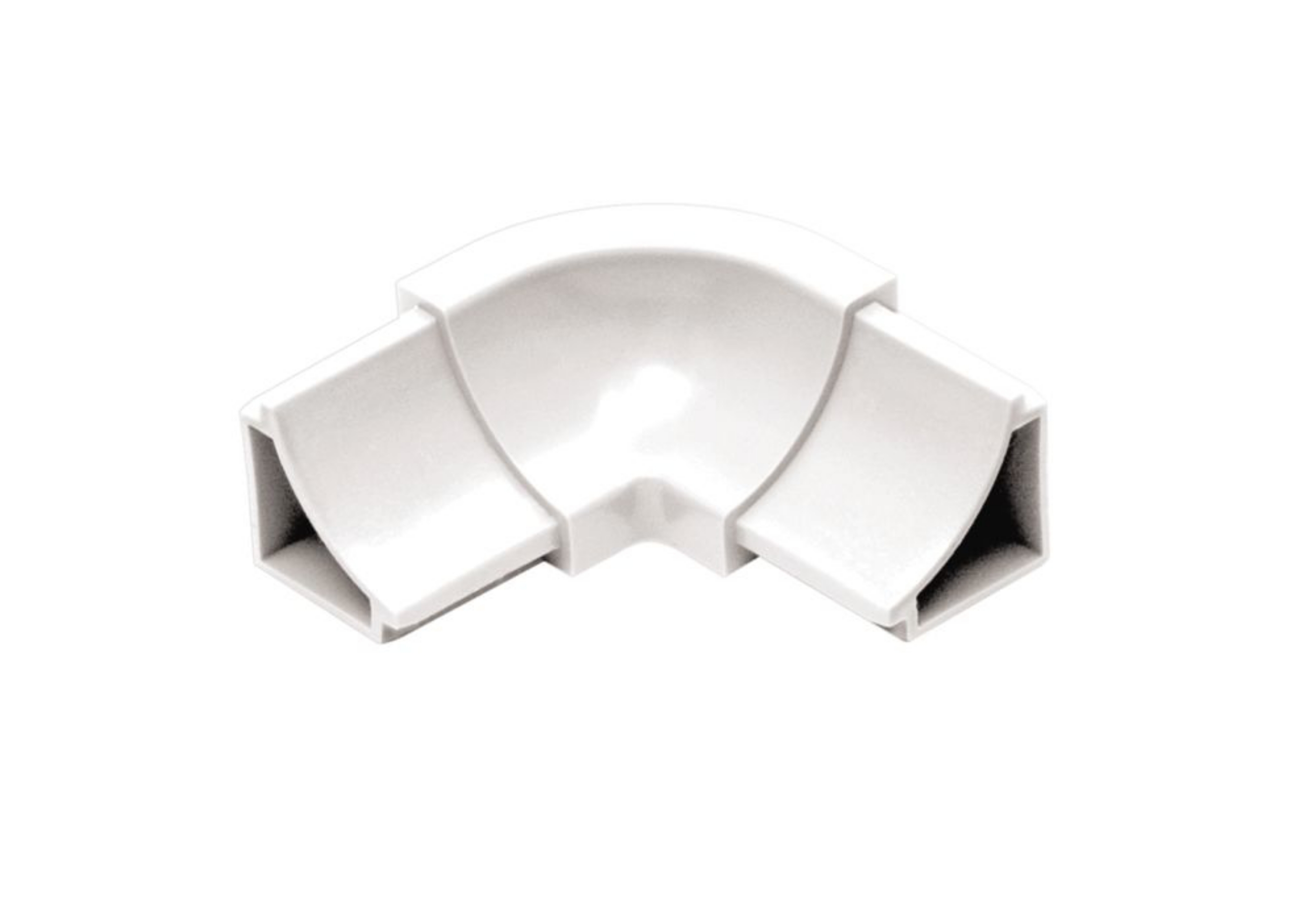 Schluter Dilex-Hkw Coin Int 90° 3-Dir Pvc Blanc Écl I/HKW3R18/BW