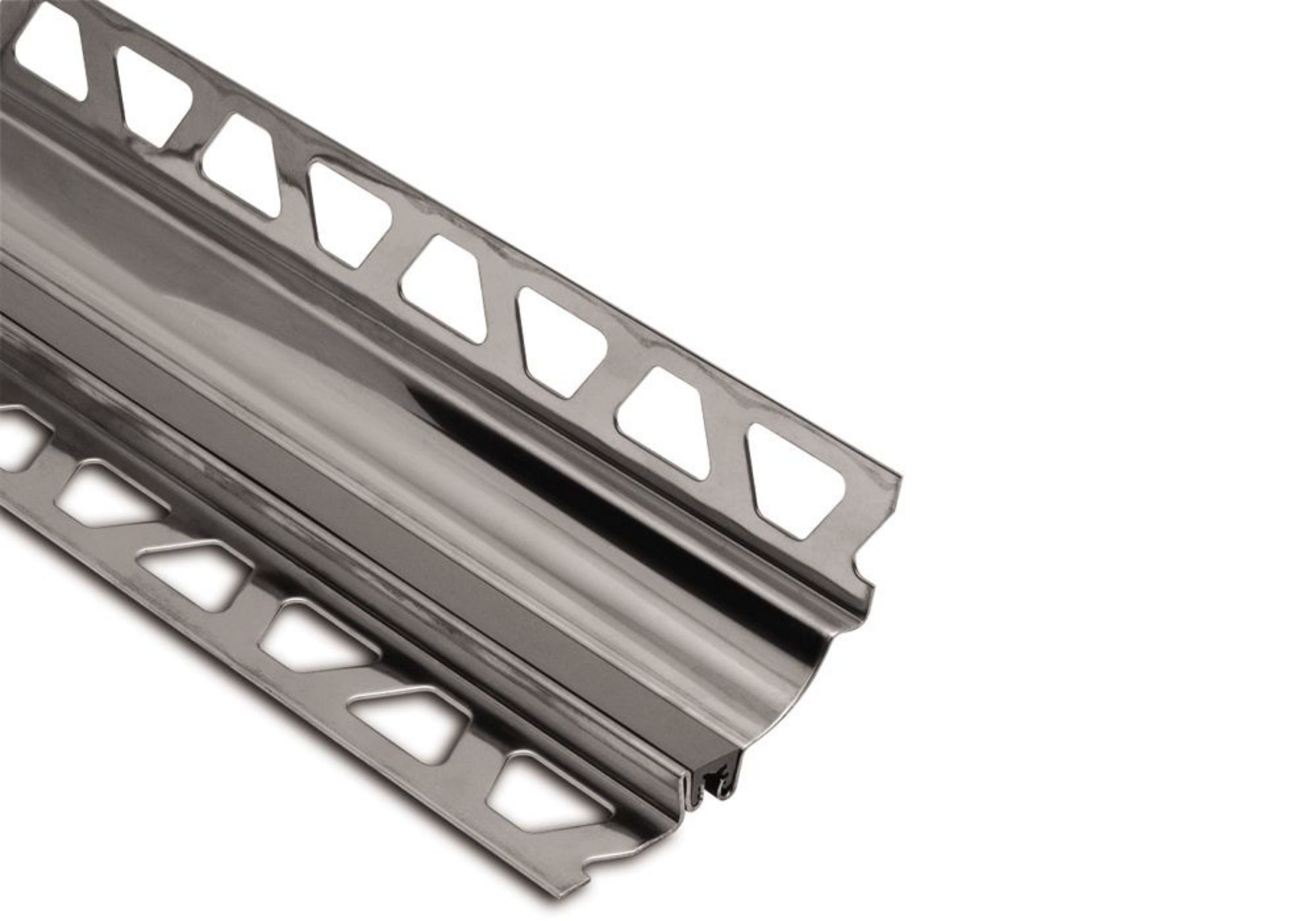 Schluter Dilex-Hks 1-3/16"x11/32" Inox / Gris HKSV2AU30/O9G