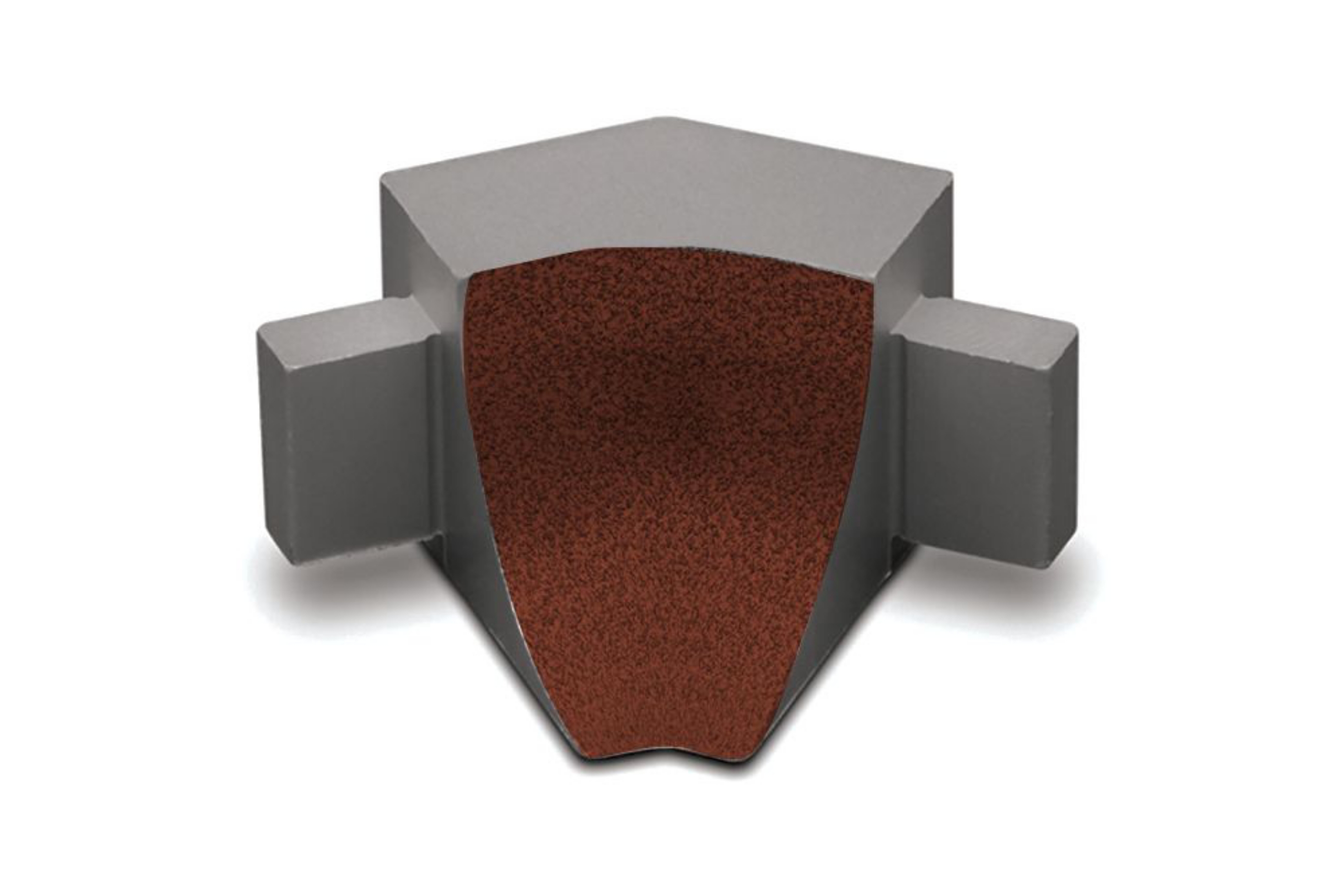 Schluter Dilex-Ahka Coin Int 135° Alum Brun Rustique I135/AHKA/TSR
