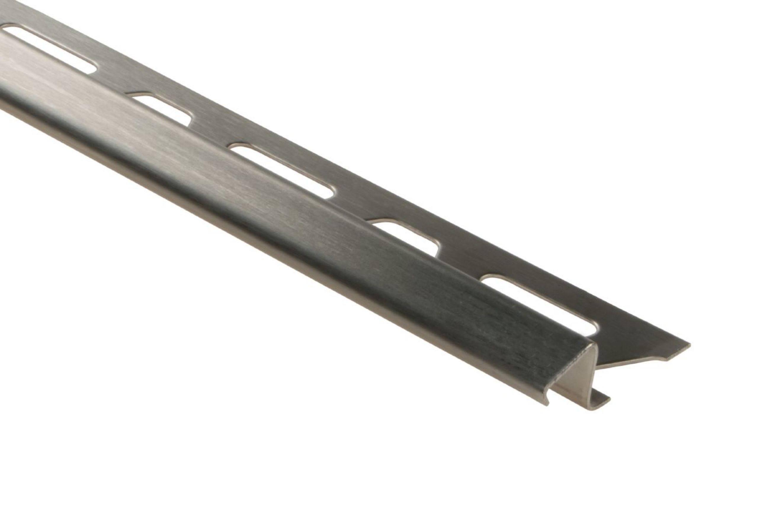 Schluter Deco-De Profilé 135° 1/2" Inox Brossé DE125EBS