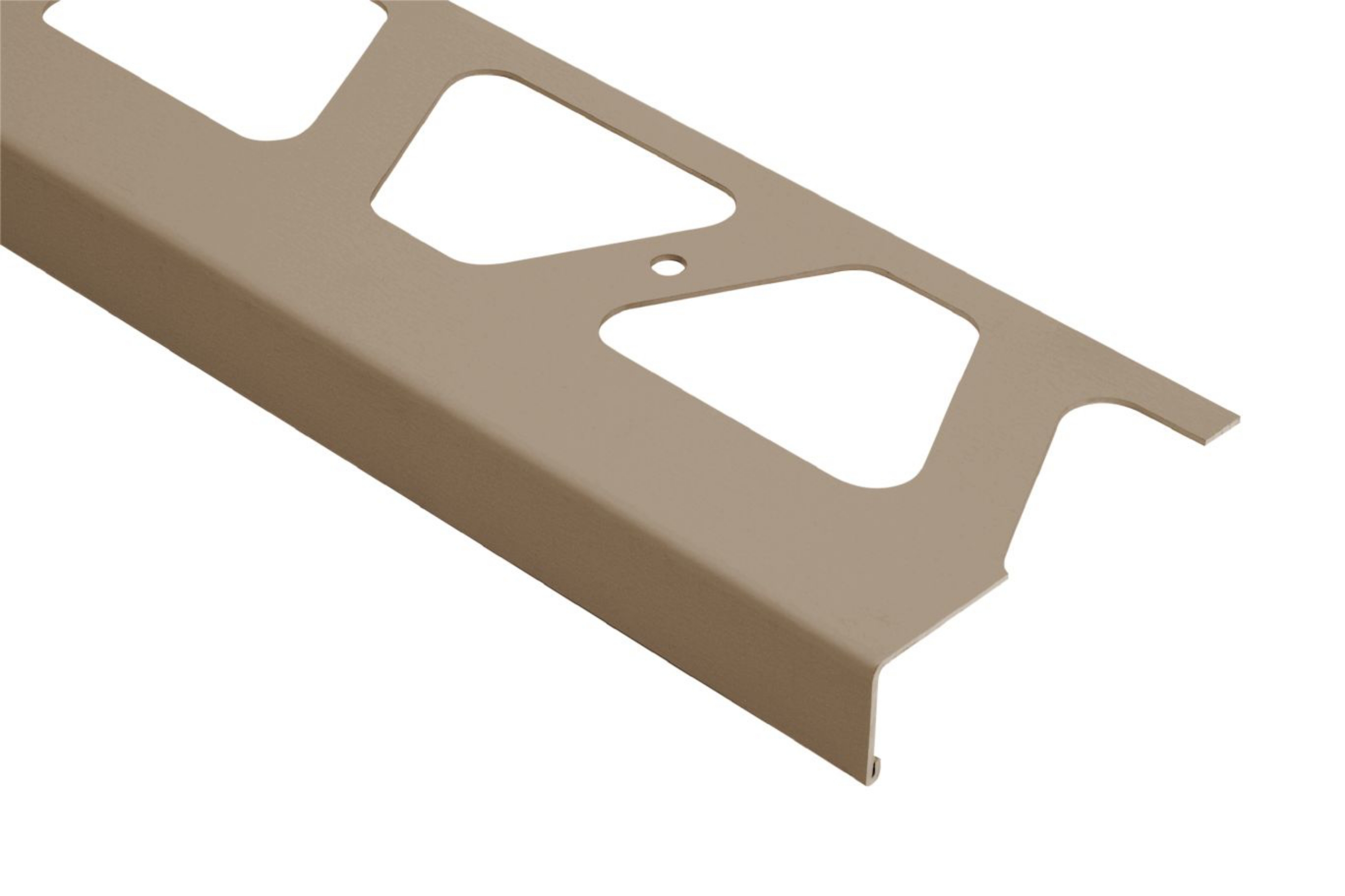 Schluter Bara-Rw Bordure 1-9/16" Alum Beige Cl RW40HB