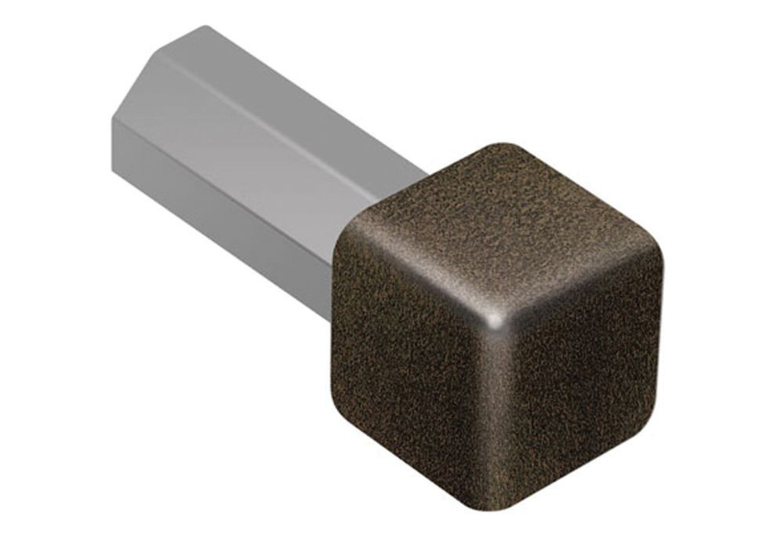 Schluter Quadec Coin Int/Ext 3/8" Alum Bronze EV/Q100TSOB