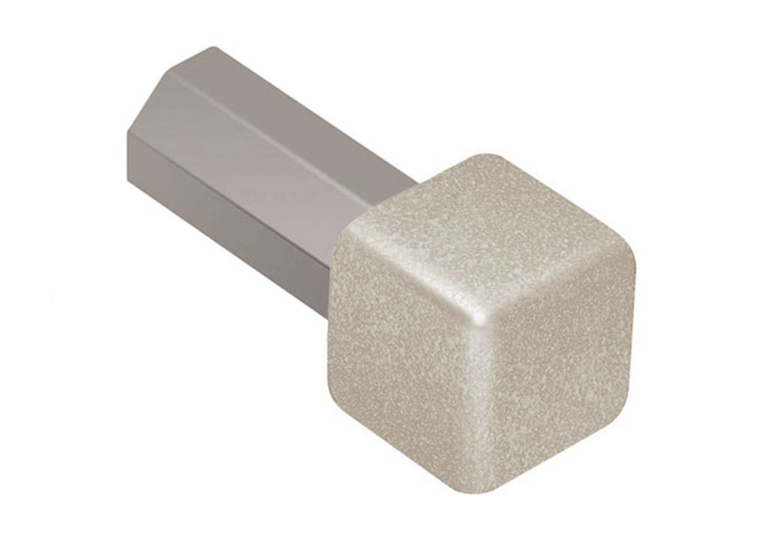 Schluter Quadec Coin Int/Ext 3/8" Alum Crème EV/Q100TSC