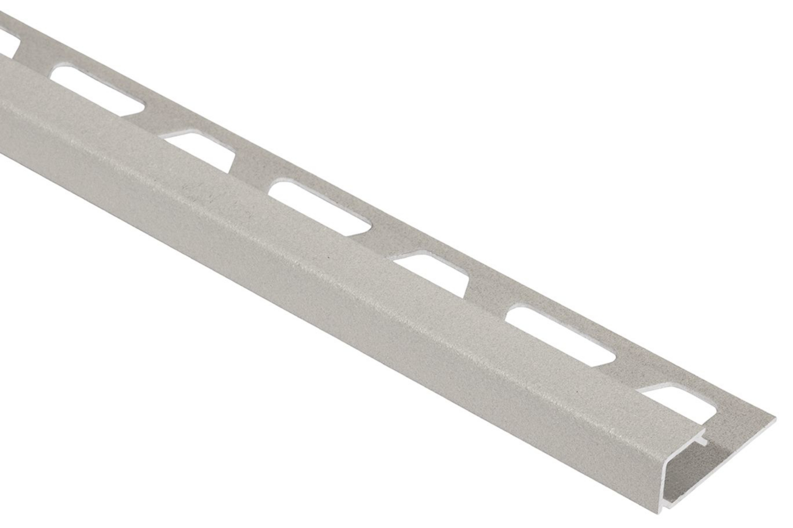 Schluter Quadec Profilé Carré 5/16" Alum Grège Q80TSBG