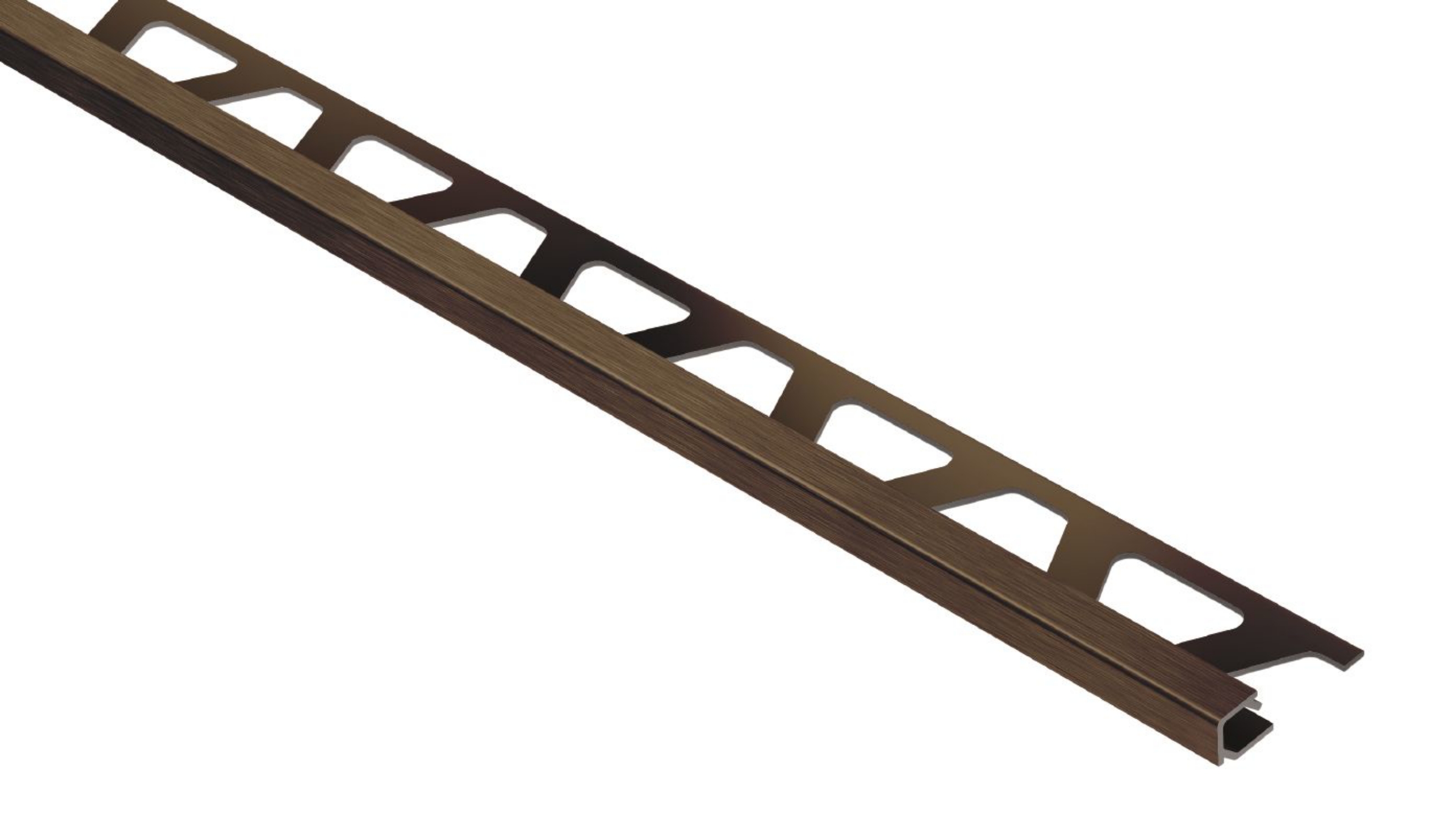 Schluter Quadec Profilé Carré 5/16" Alum Bronze Antq Q80ABGB