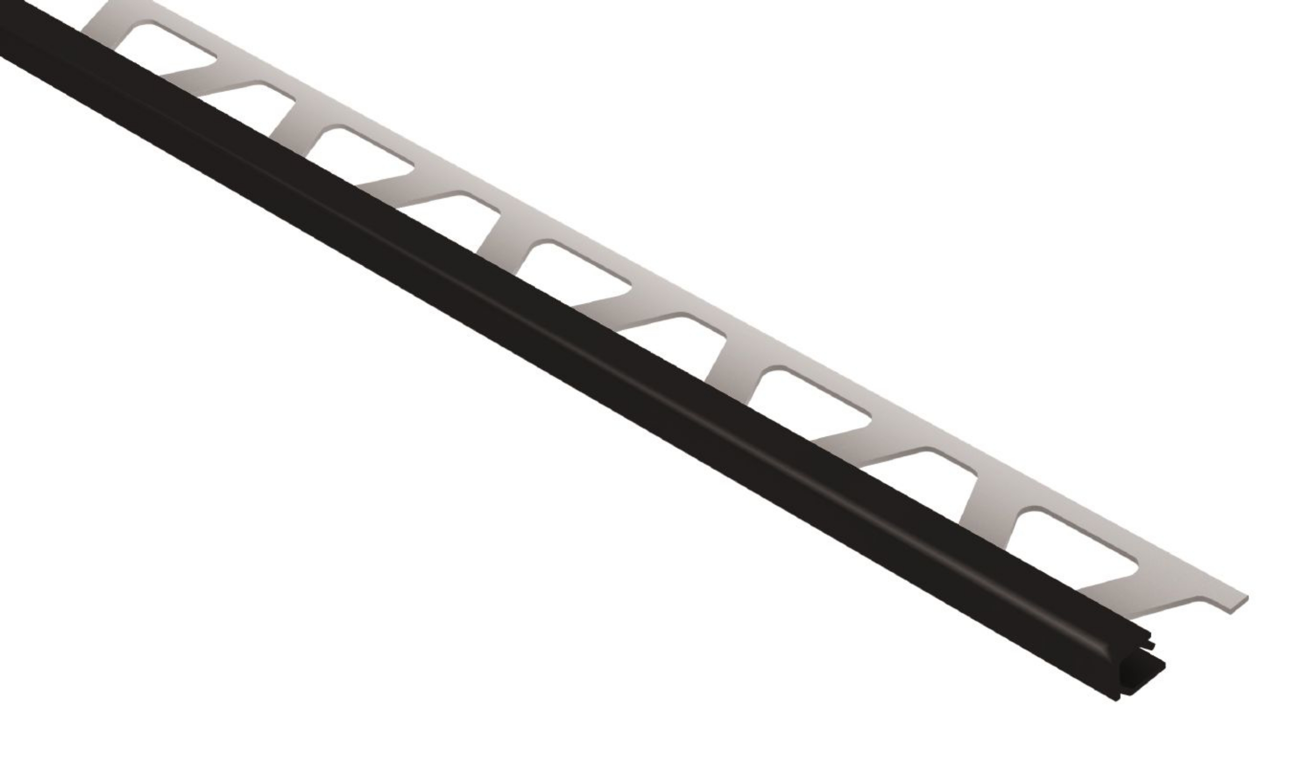 Schluter Quadec Profilé Carré  5/16" Alum Noir Q80GS