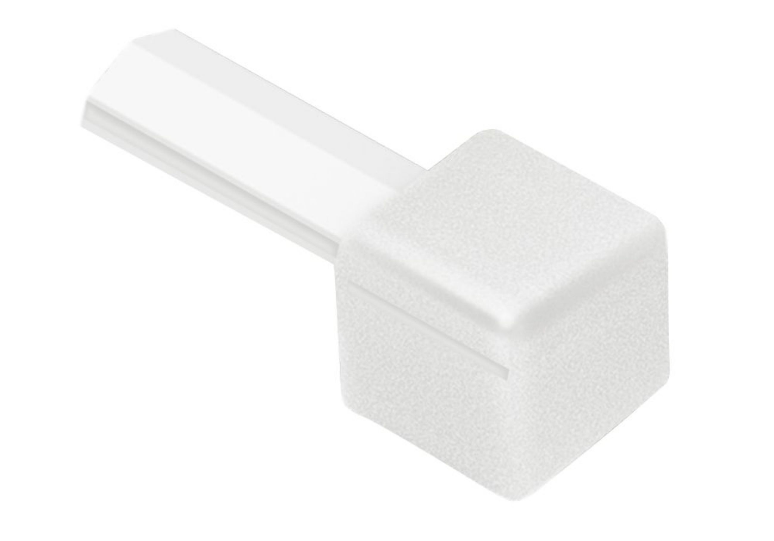 Schluter Quadec Coin Ext 3/8" Alum Blanc Mat ED/Q100MBW