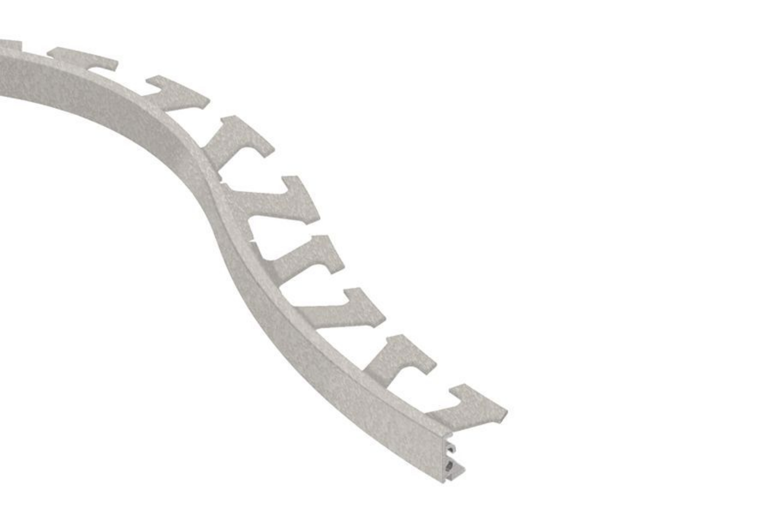 Schluter Jolly-Radius Profilé 3/8" Alum Grège R/J100TSBG