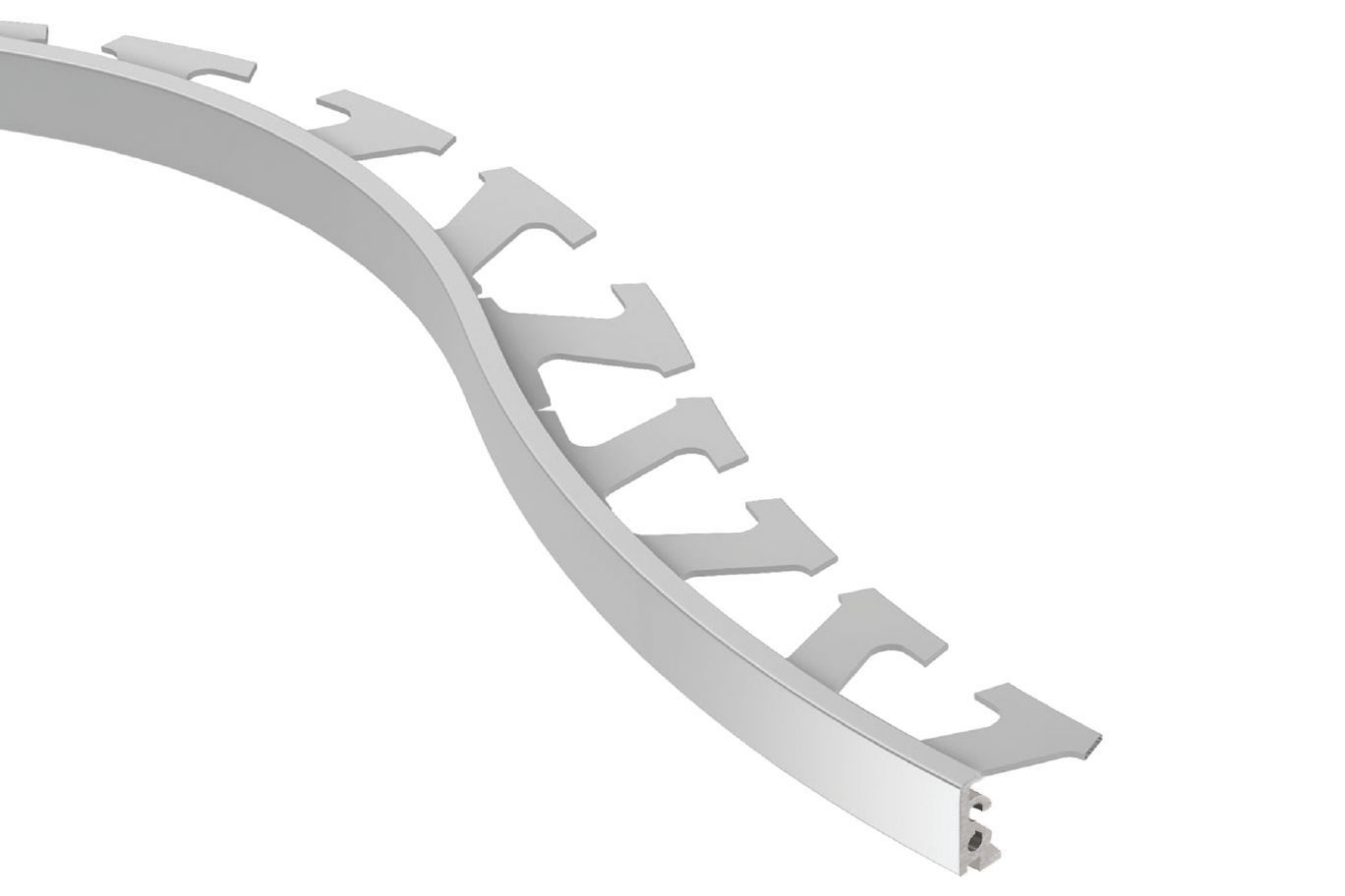 Schluter Jolly-Radius Profilé 5/16" Alum Mat R/J80AE