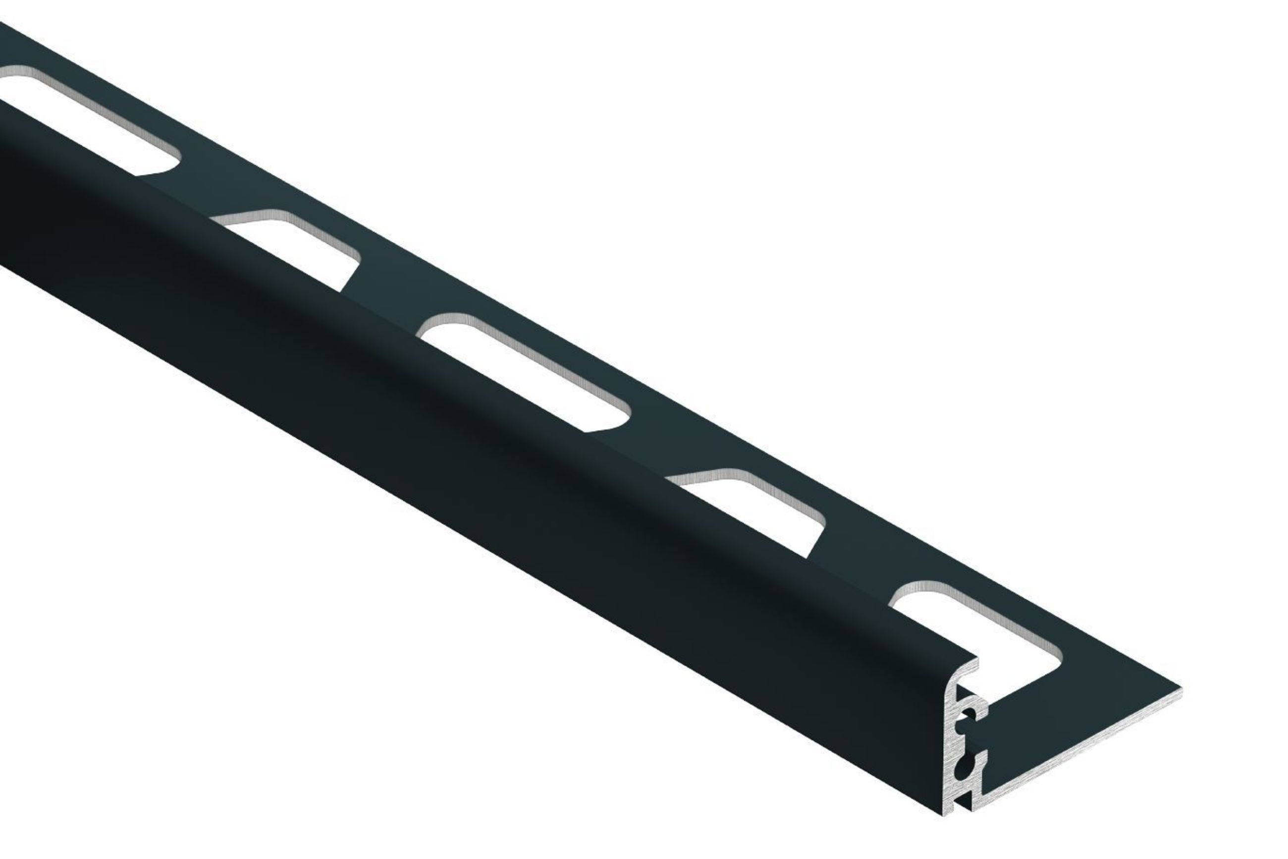 Schluter Jolly Profilé 1/2" Alum Noir Mat 10' J125MGS/300