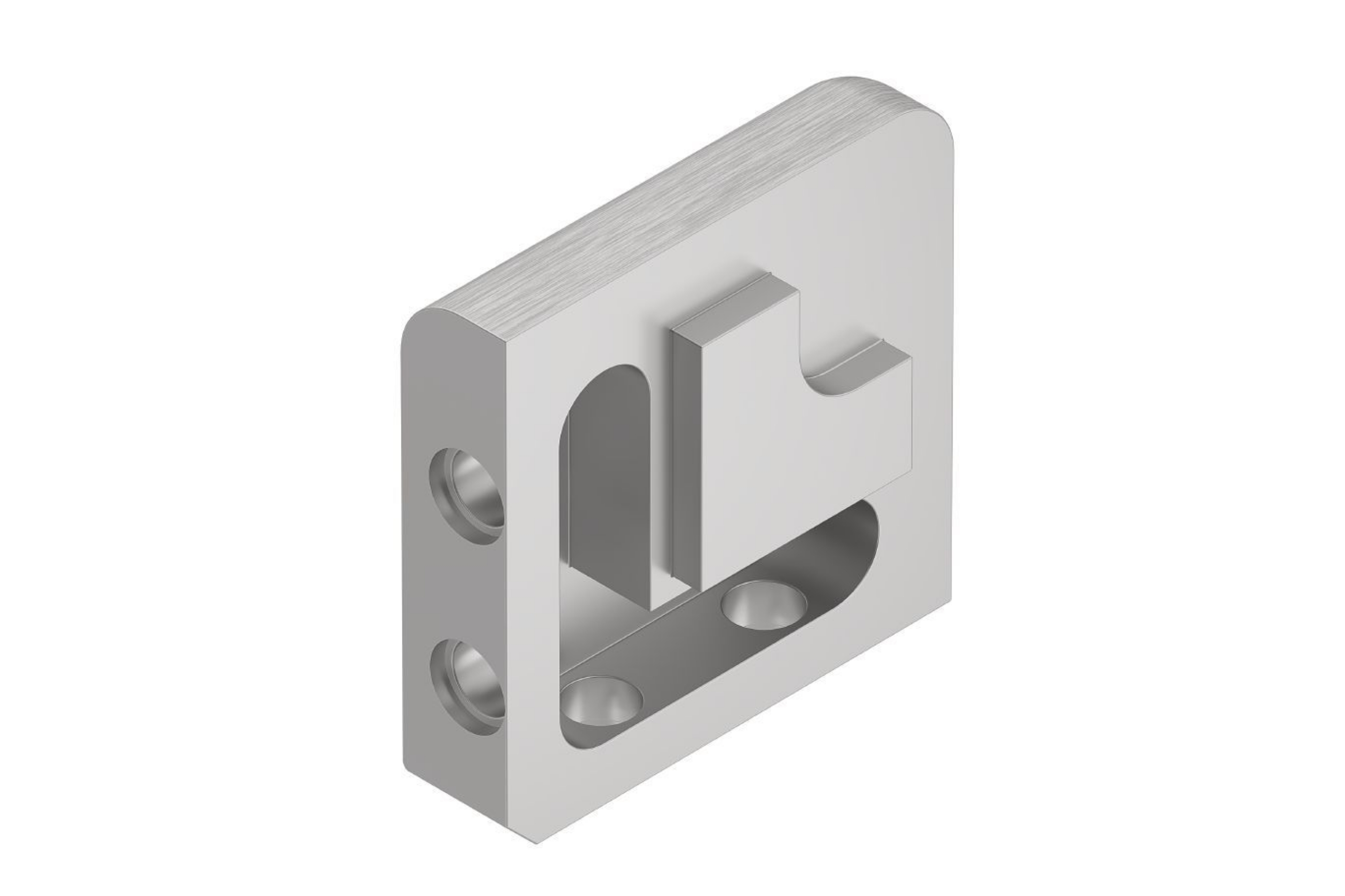 Schluter Jolly Coin Ext 1/2" Alum Chromé Brossé EV/J125ACGB