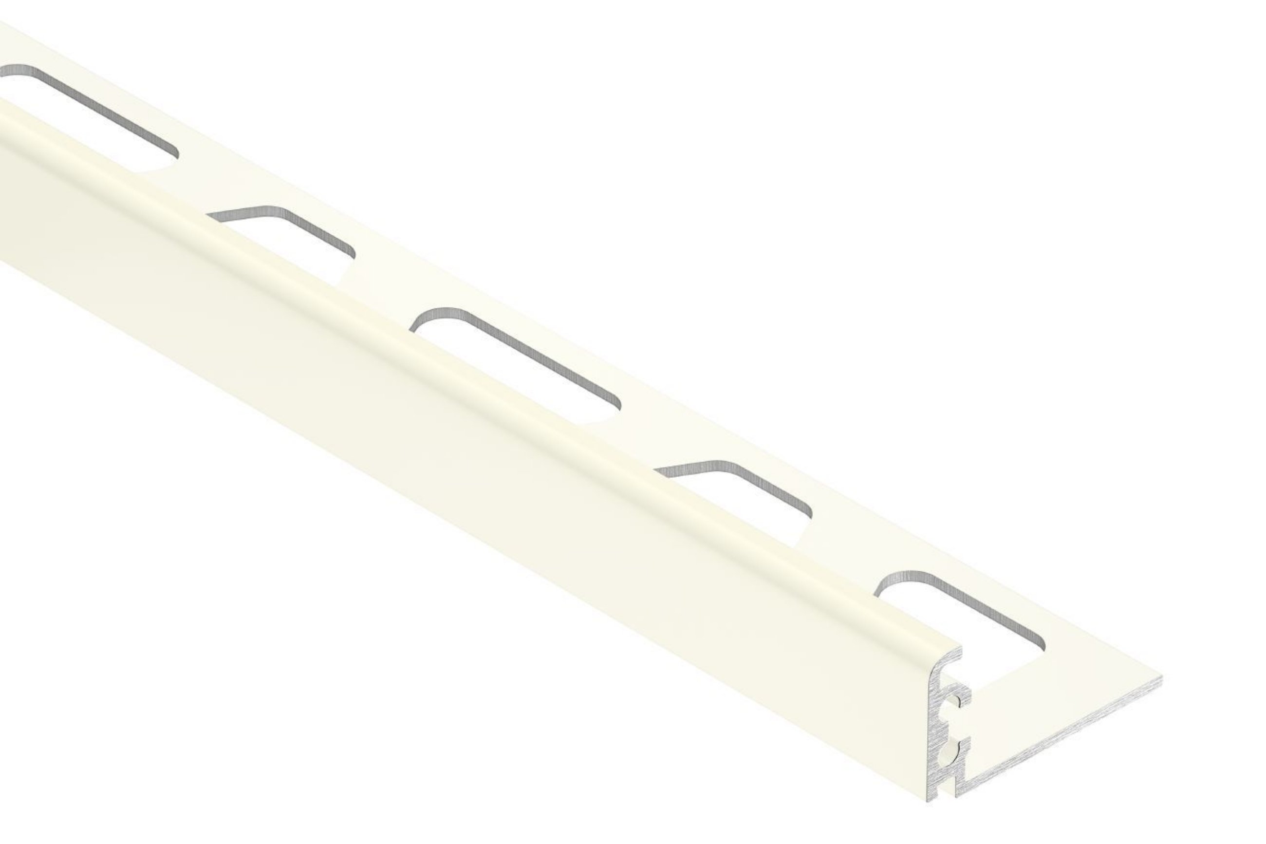 Schluter Jolly Profilé 1/2" Alum Blanc J125W