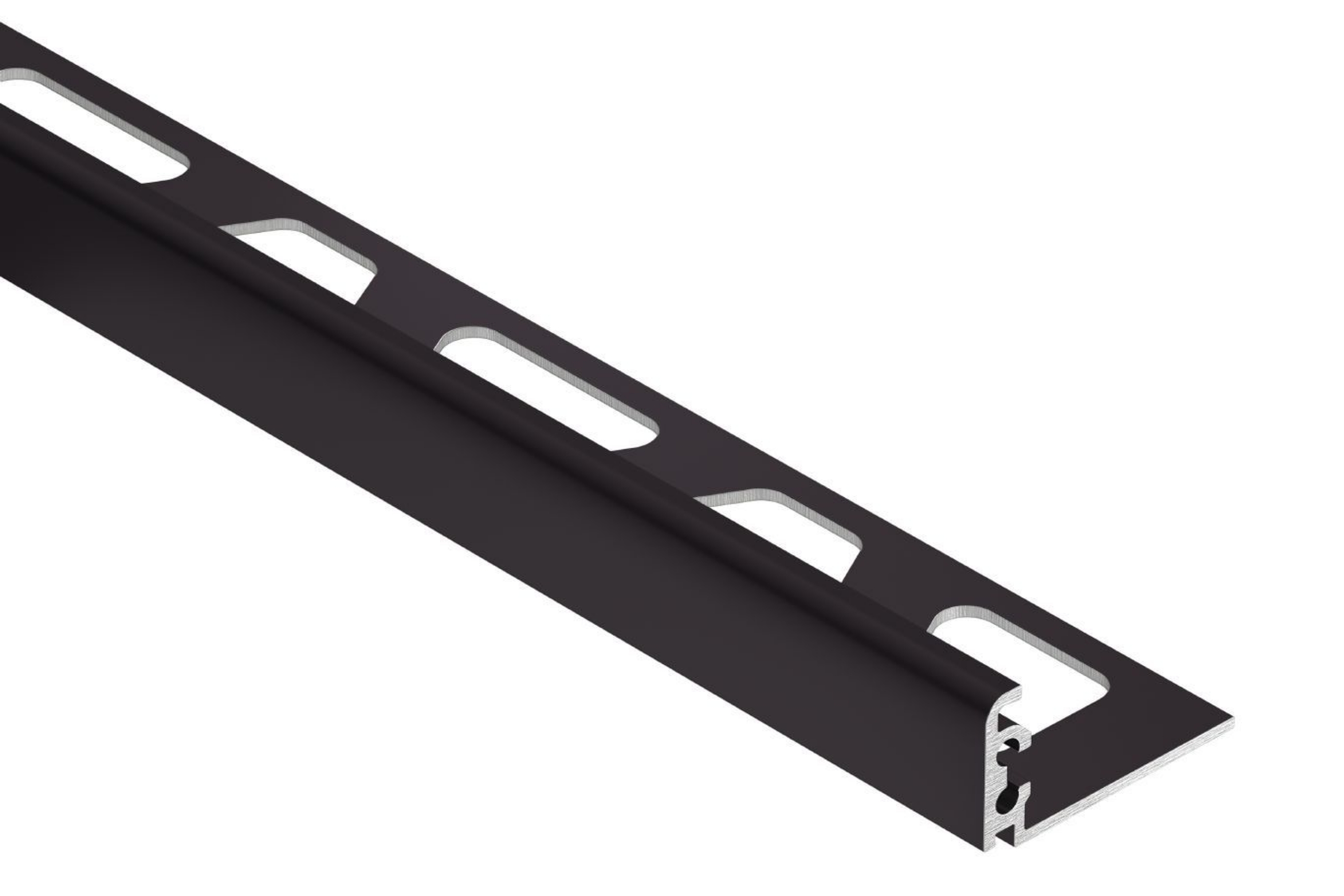 Schluter Jolly Profilé 1/2" Alum Brun Noir J125SB