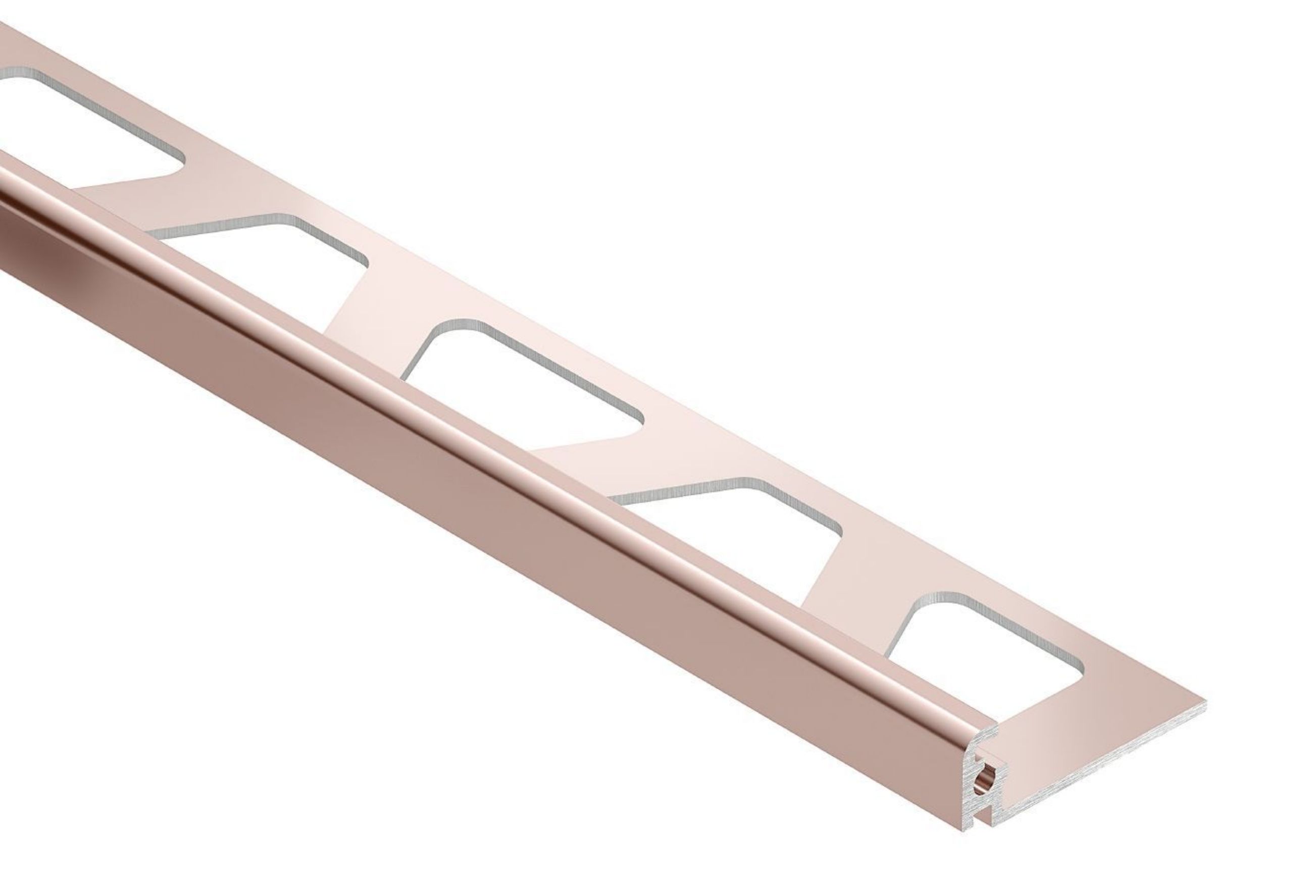Schluter Jolly Profilé 7/16" Alum Cuivre Poli J110AKG
