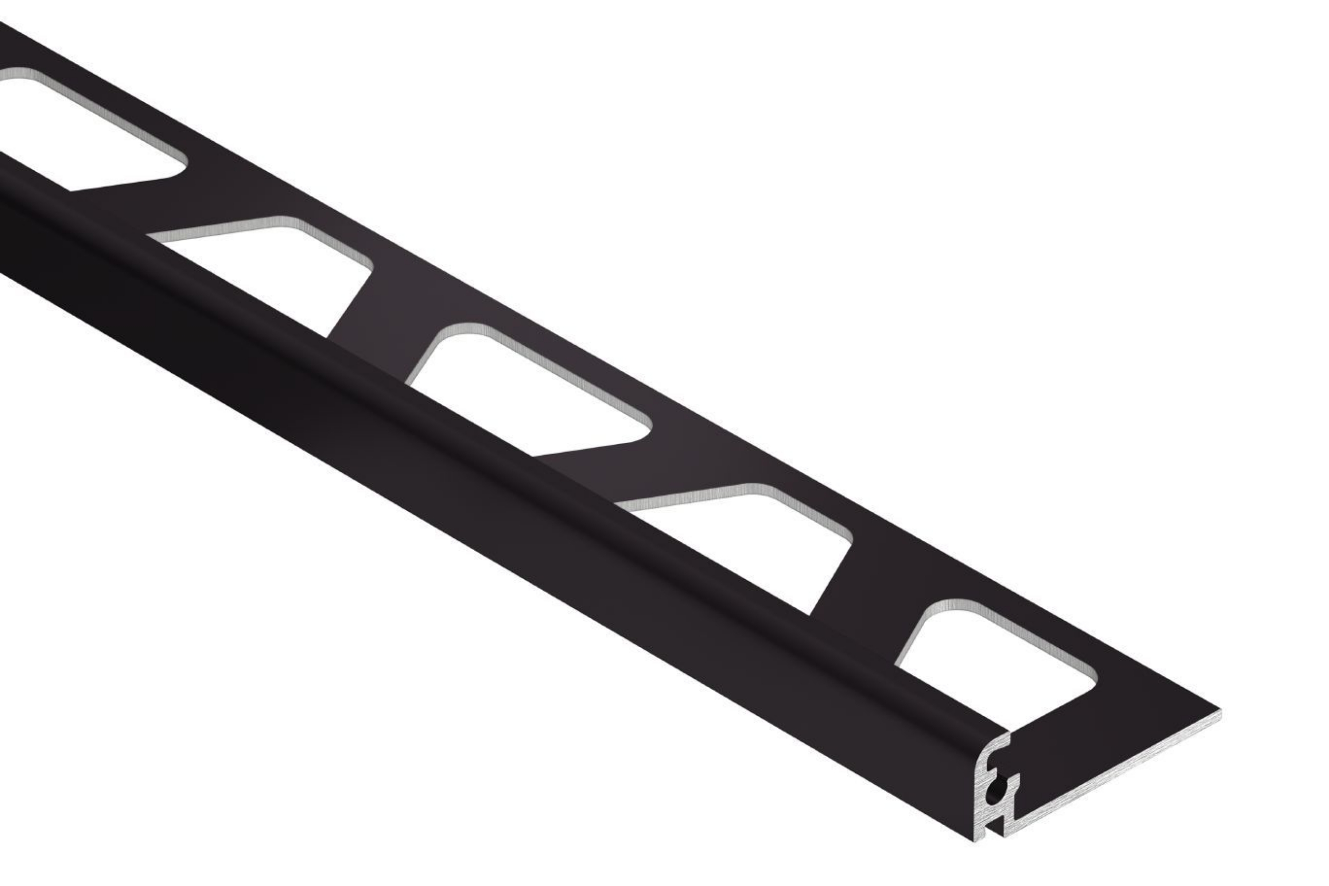 Schluter Jolly Profilé 7/16" Alum Brun Noir J110SB
