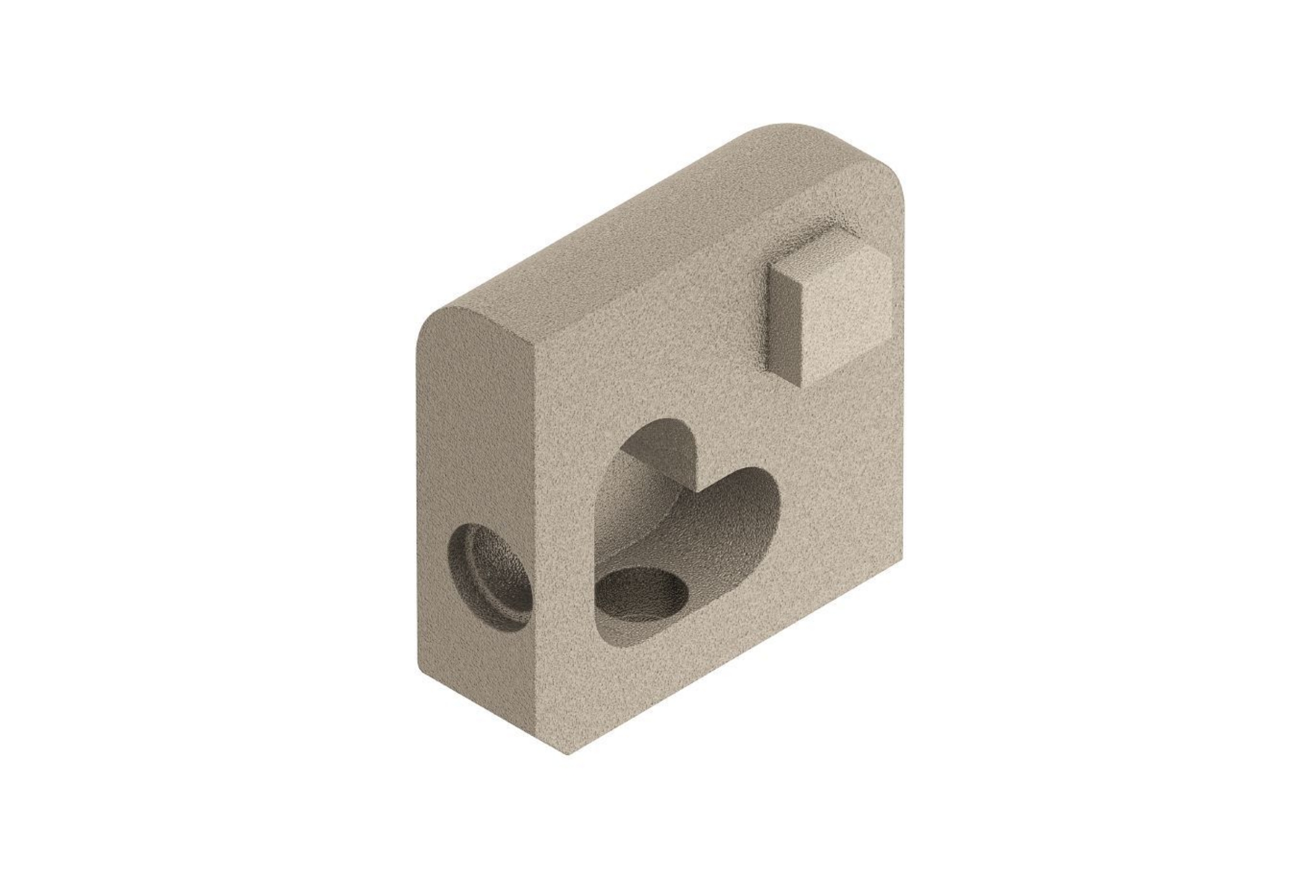 Schluter Jolly Coin Ext 7/16" Alum Ivoire EV/J110TSI