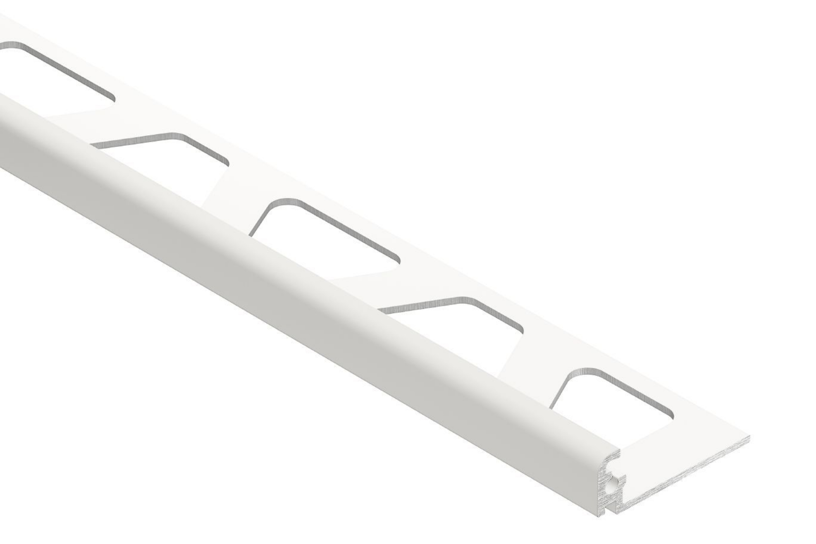 Schluter Jolly Profilé 3/8" Alum Blanc Mat J100MBW