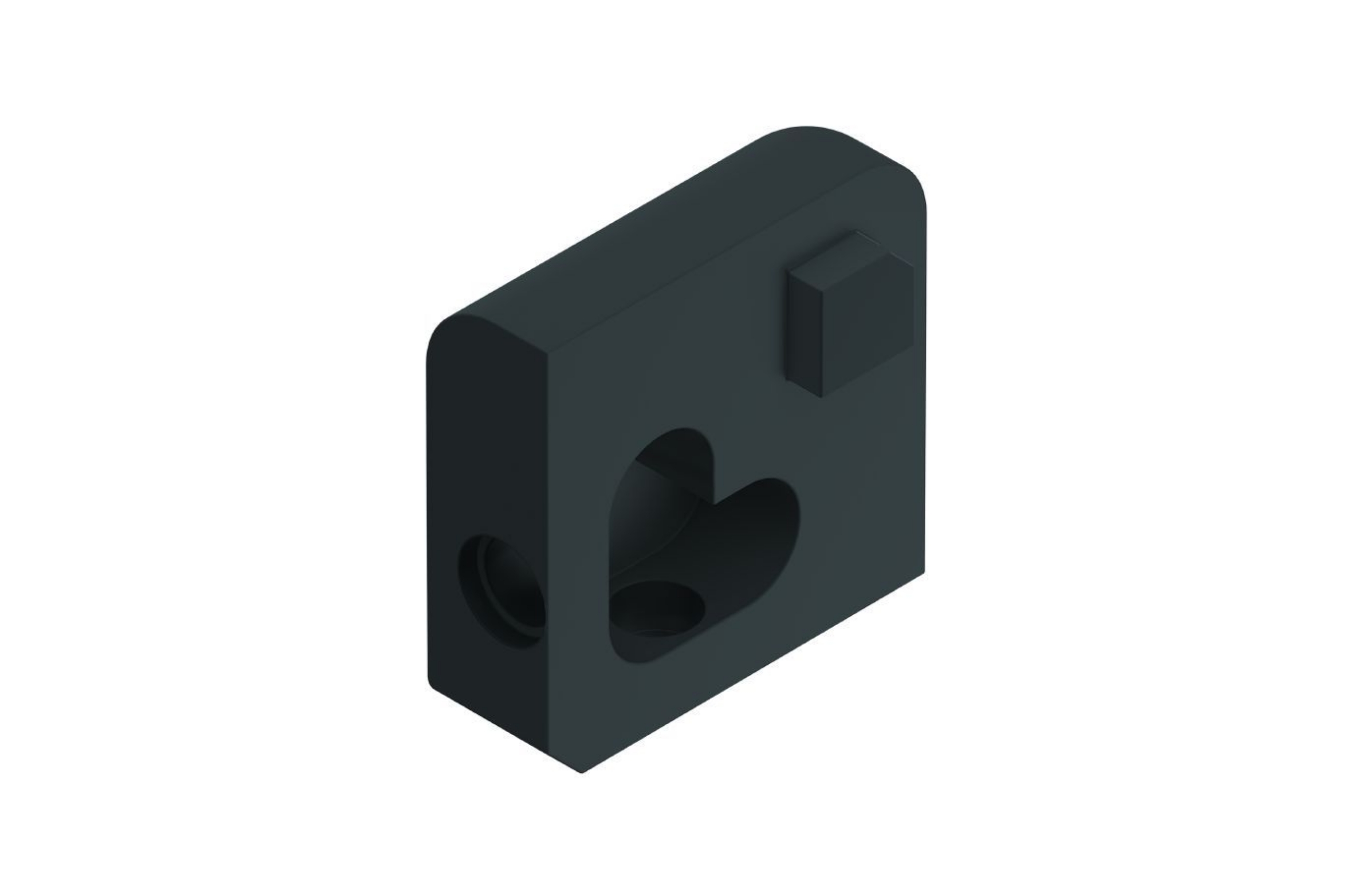 Schluter Jolly Coin Ext 3/8" Alum Noir Mat EV/J100MGS