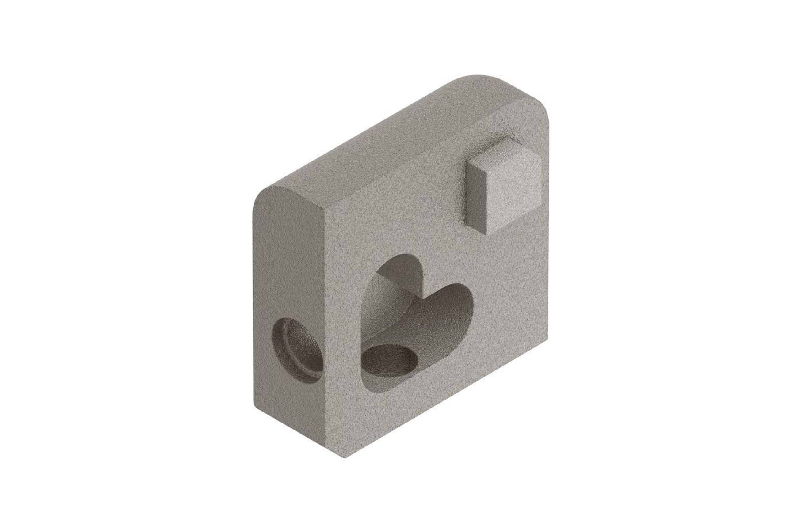 Schluter Jolly Coin Ext 3/8" Alum Grège EV/J100TSBG