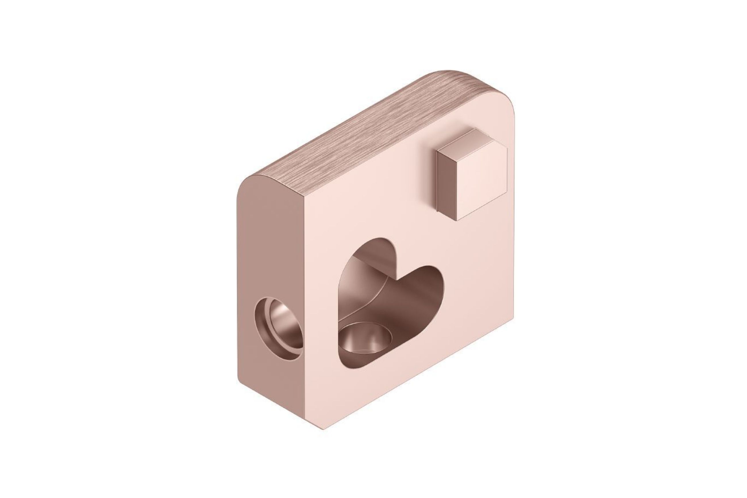 Schluter Jolly Coin Ext 3/8" Alum Cuivre Brossé EV/J100AKGB