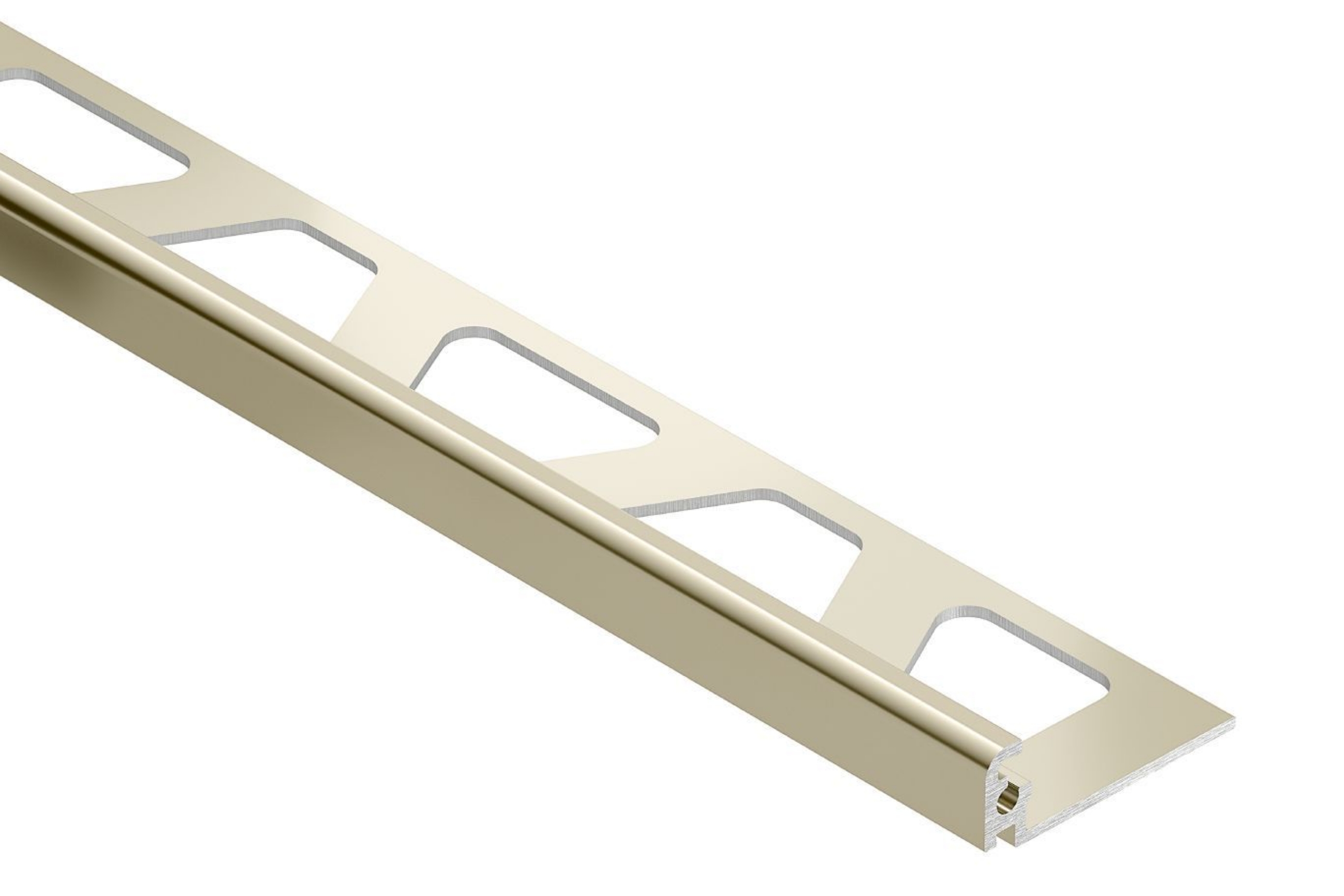 Schluter Jolly Profilé 5/16" Alum Nickel Poli J80ATG