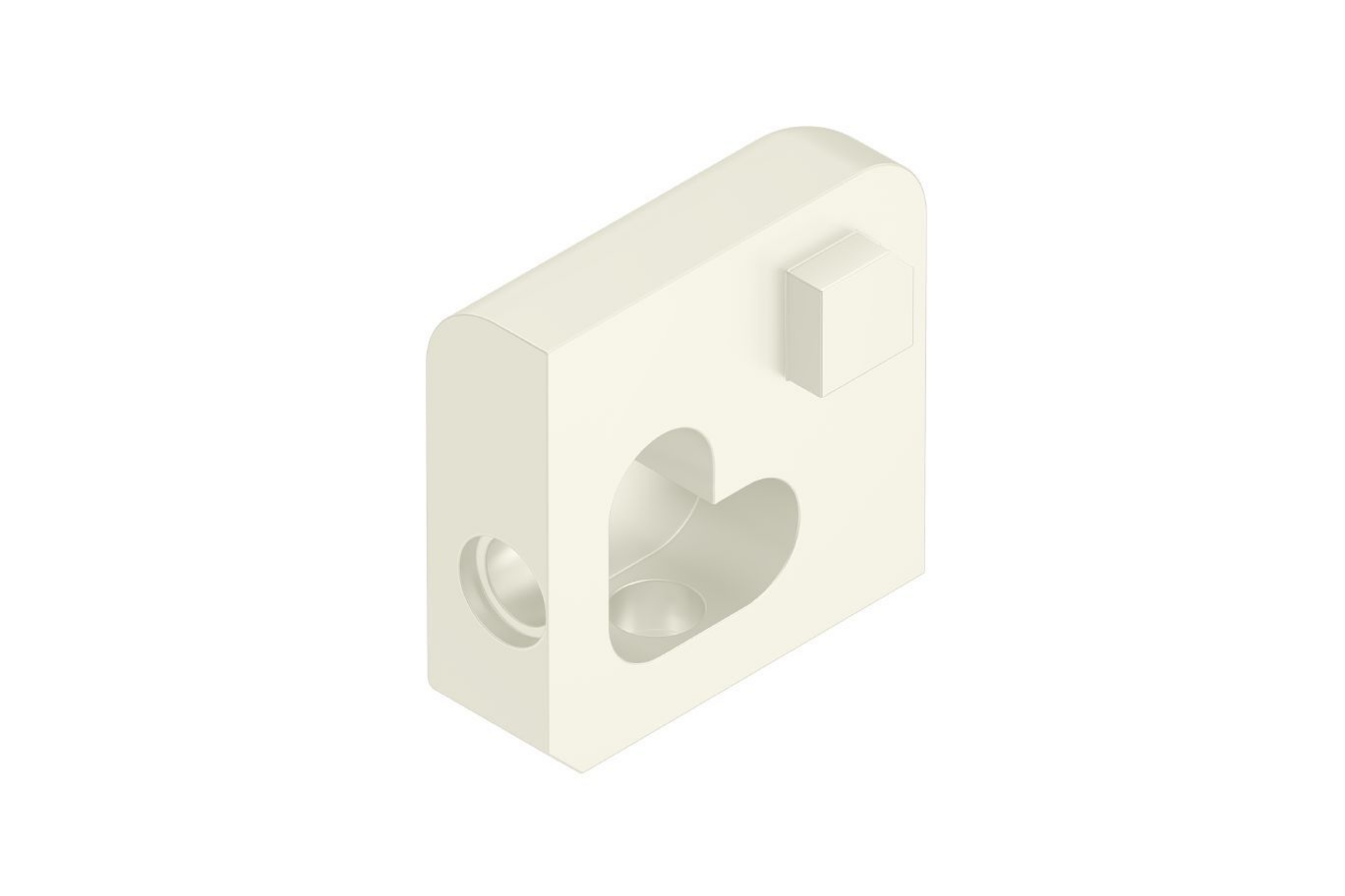 Schluter Jolly Coin Ext 5/16" Alum Blanc EV/J80W