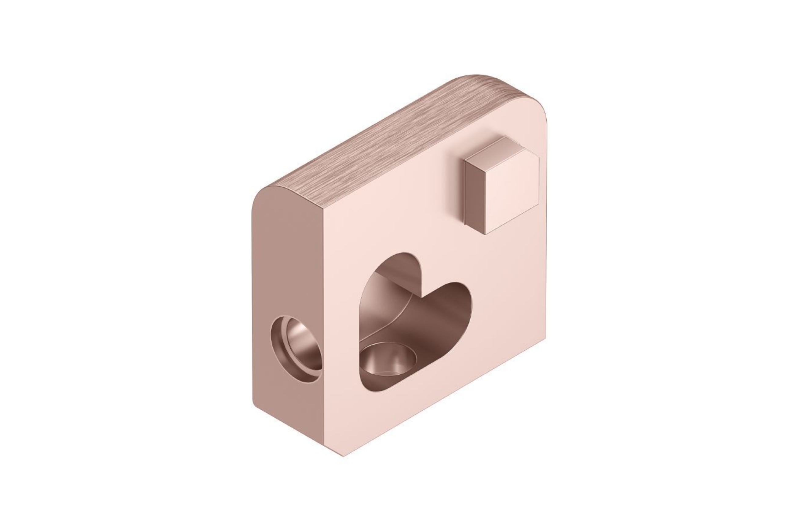 Schluter Jolly Coin Ext 1/4" Alum Cuivre Brossé EV/J60AKGB