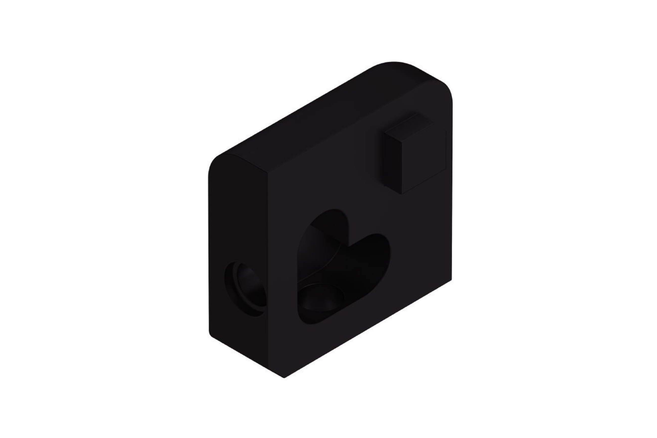 Schluter Jolly Coin Ext  1/4" Alum Brun Noir EV/J60SB