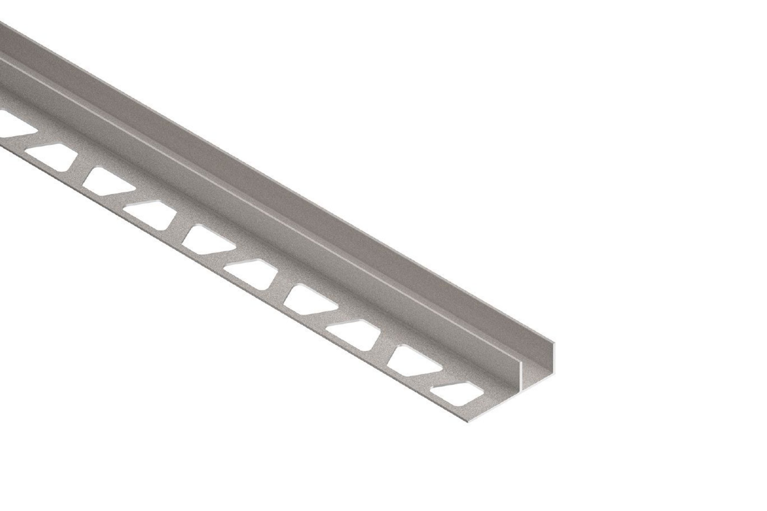 Schluter Deco-SG Profilé Rainure 1/2" Alu Gris Pier 15 SG125TSSG15