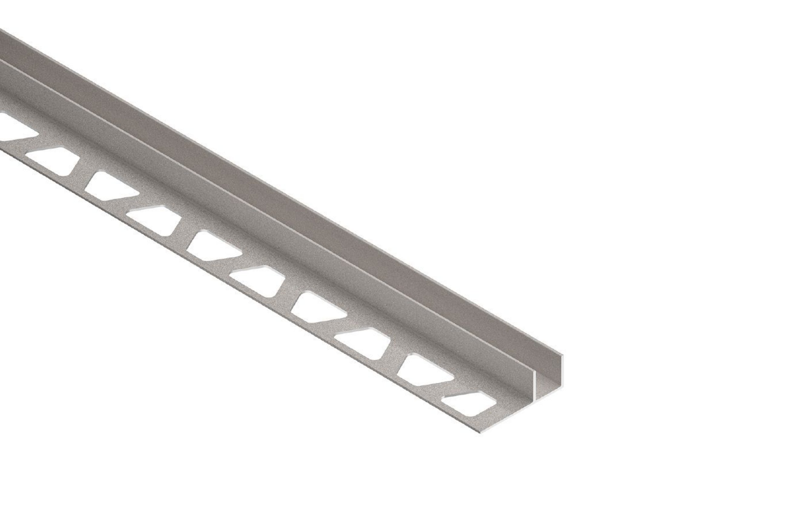 Schluter Deco-SG Profilé Rainure 1/2" Alu Gris Pier 12 SG125TSSG12