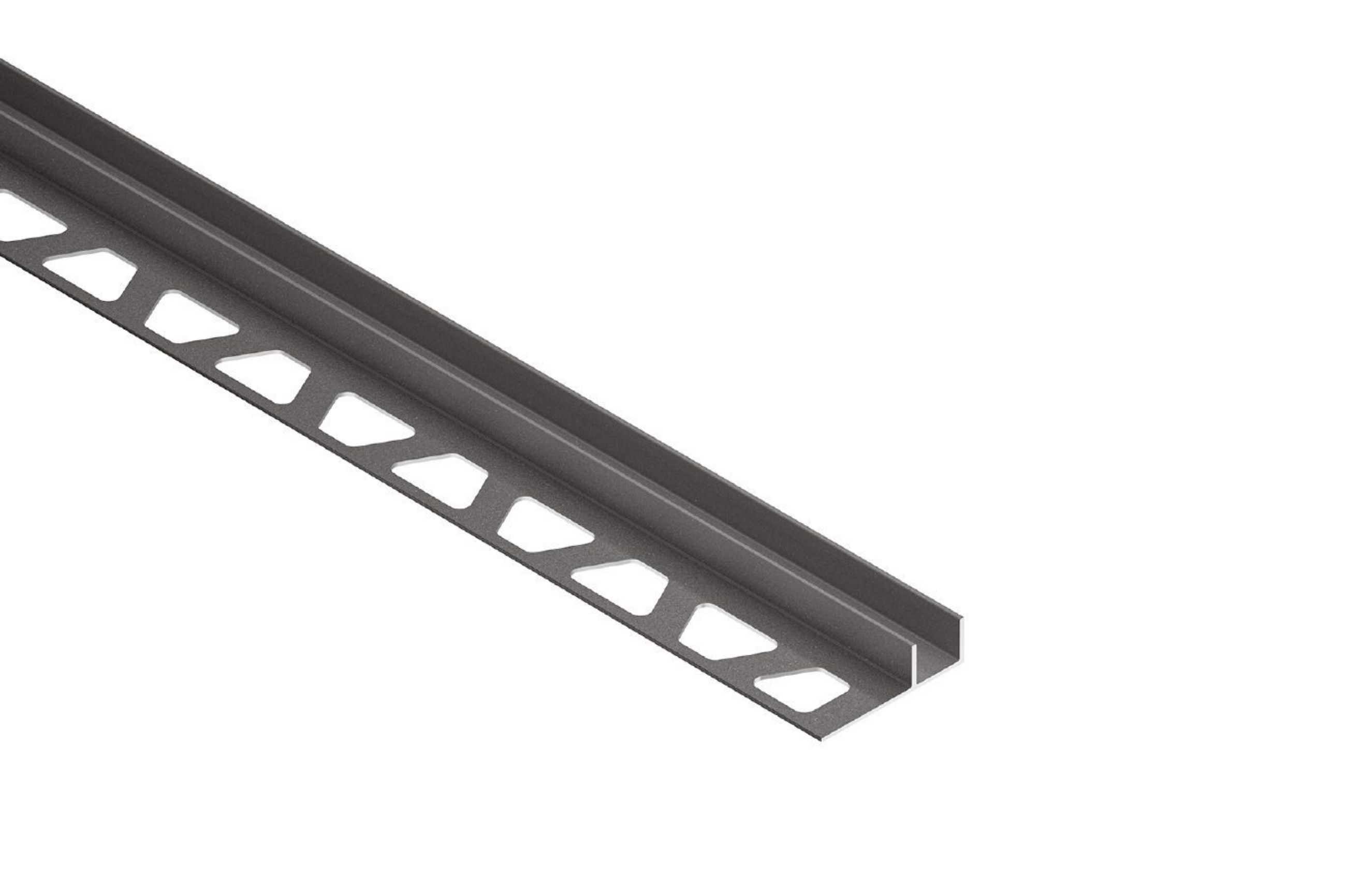 Schluter Deco-SG Profilé Rainure 3/8" Alu Anth Fon 12 SG100TSDA12