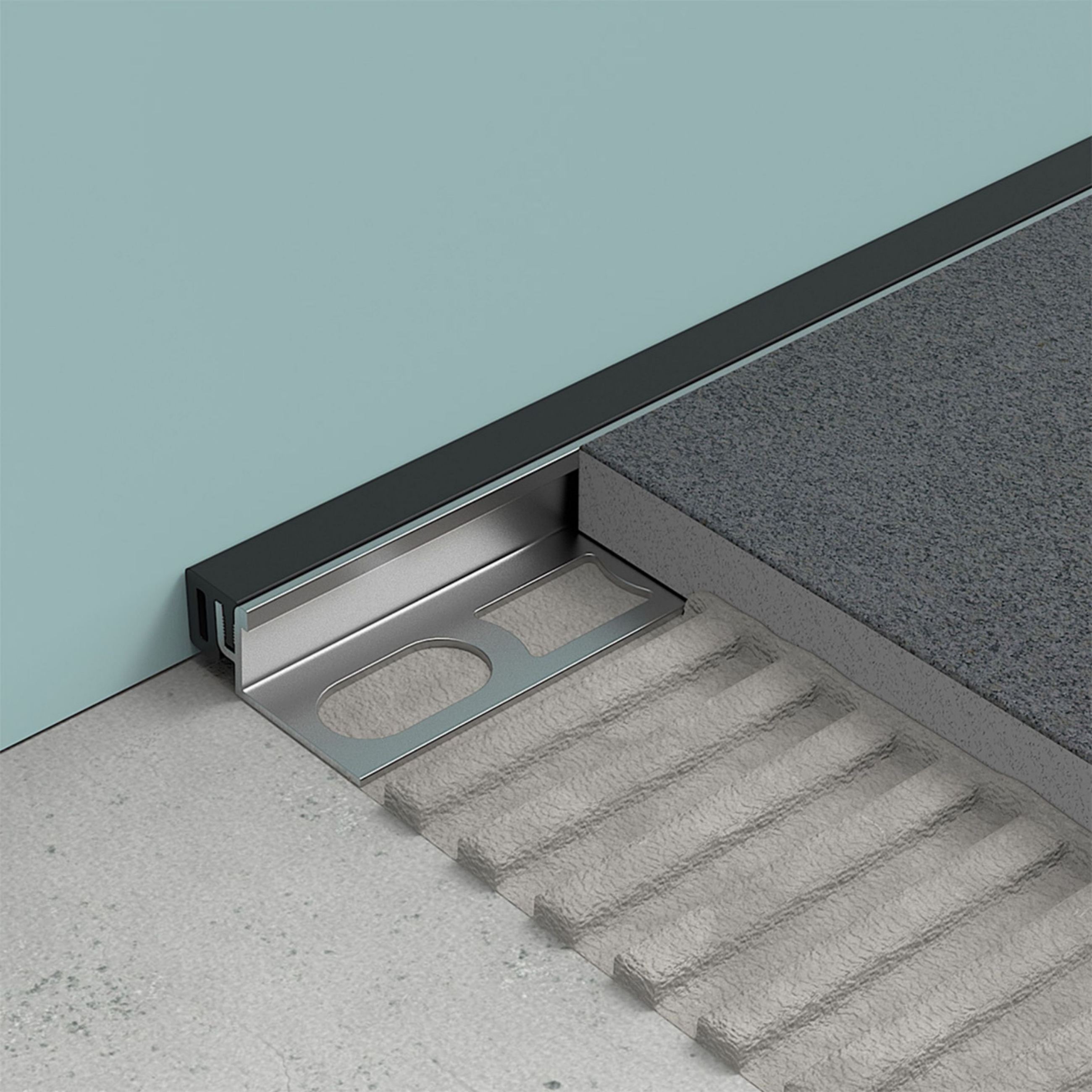 PROJOINT Perimeter Profile | Black | 10 mm